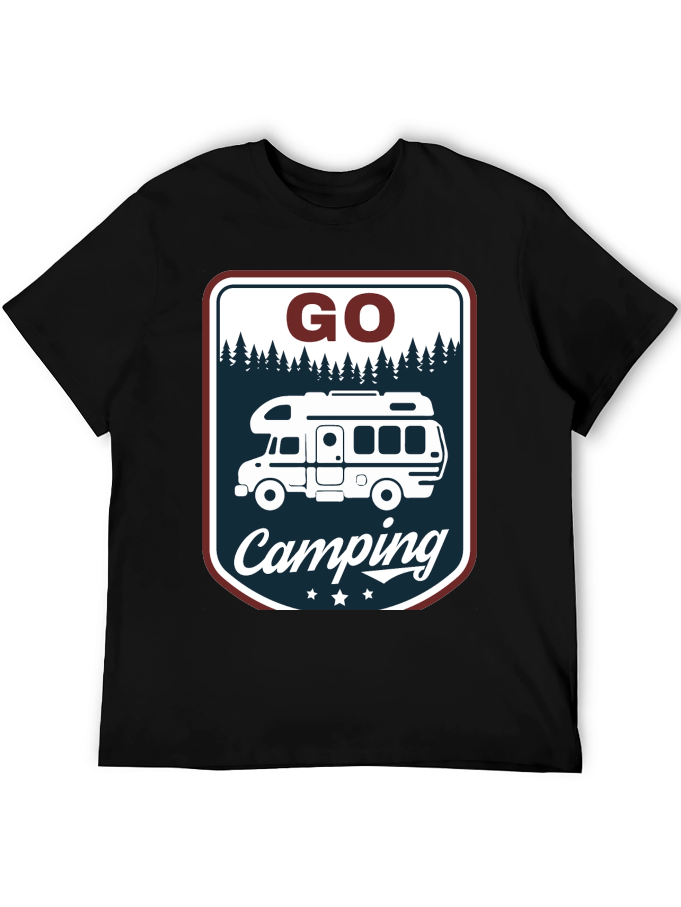 Go Camping T-Shirt - RV Camper Adventure Tee