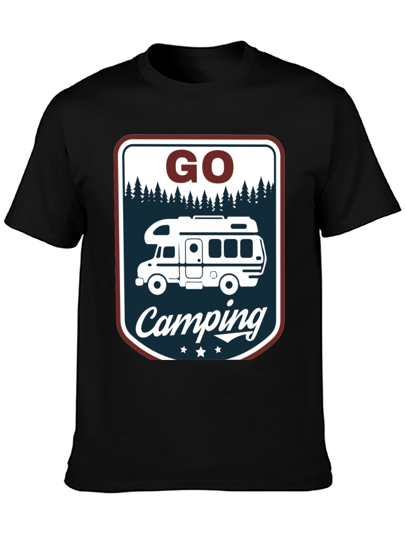 Go Camping T-Shirt - RV Camper Adventure Tee