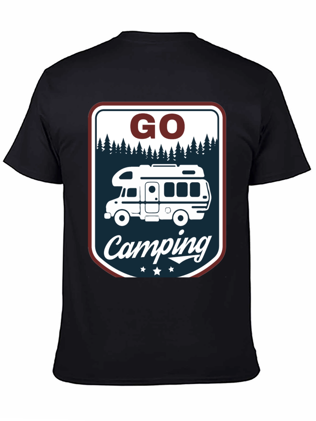 Go Camping T-Shirt - RV Camper Adventure Tee