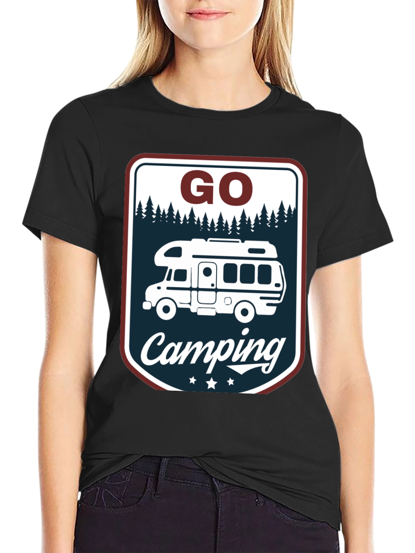 Go Camping T-Shirt - RV Camper Adventure Tee
