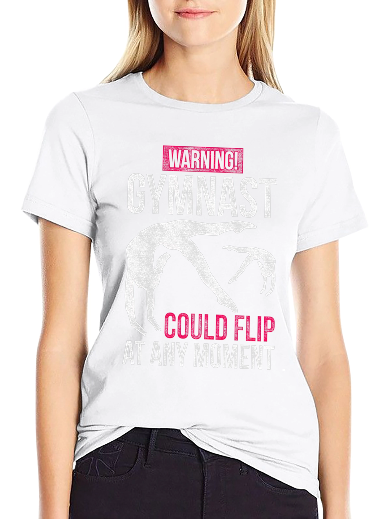 Warning! Gymnast Could Flip At Any Moment T-Shirt