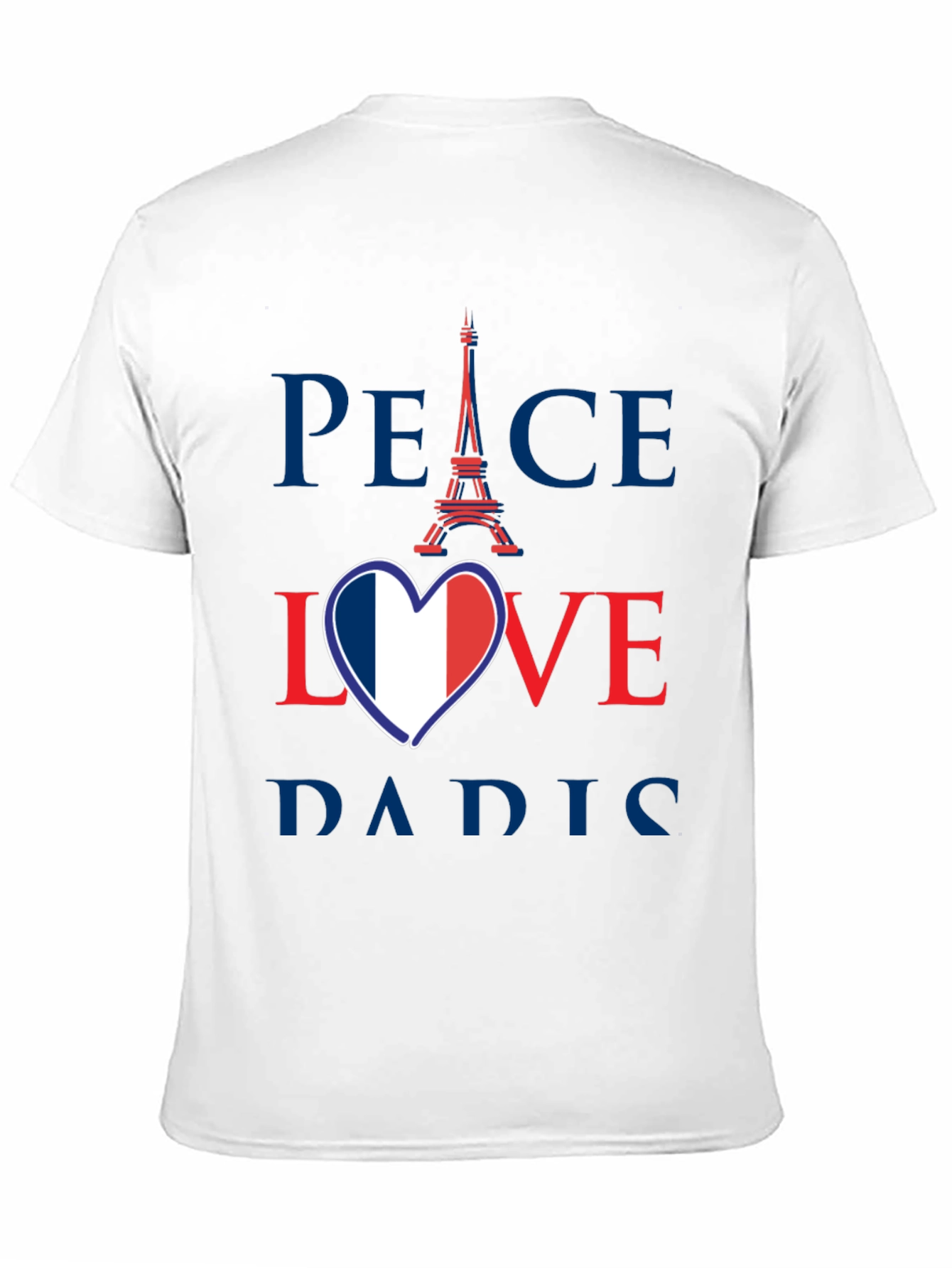 Peace Love Paris Graphic Tee