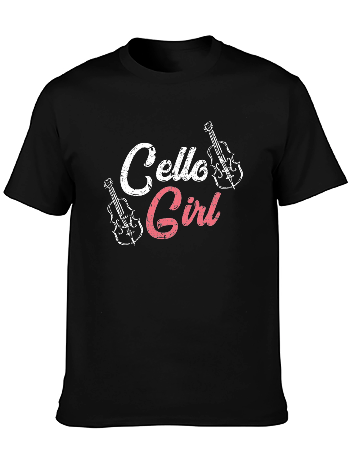 Cello Girl T-Shirt - Musical Instrument Tee