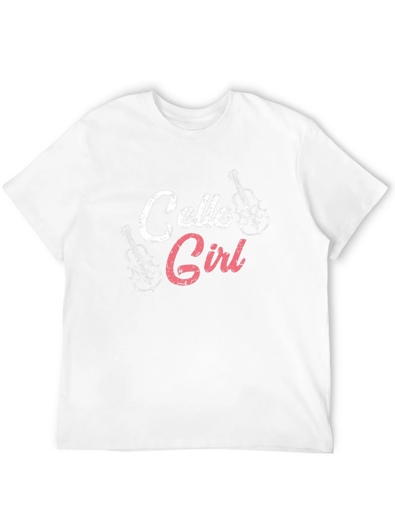 Cello Girl T-Shirt - Musical Instrument Tee