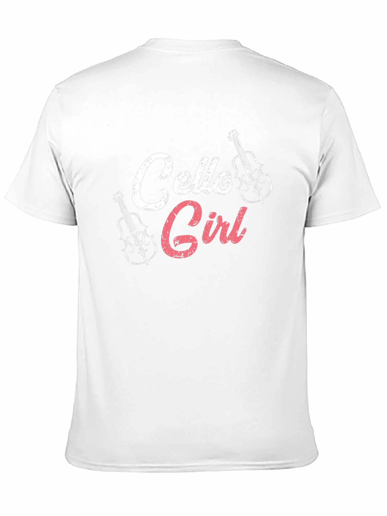 Cello Girl T-Shirt - Musical Instrument Tee