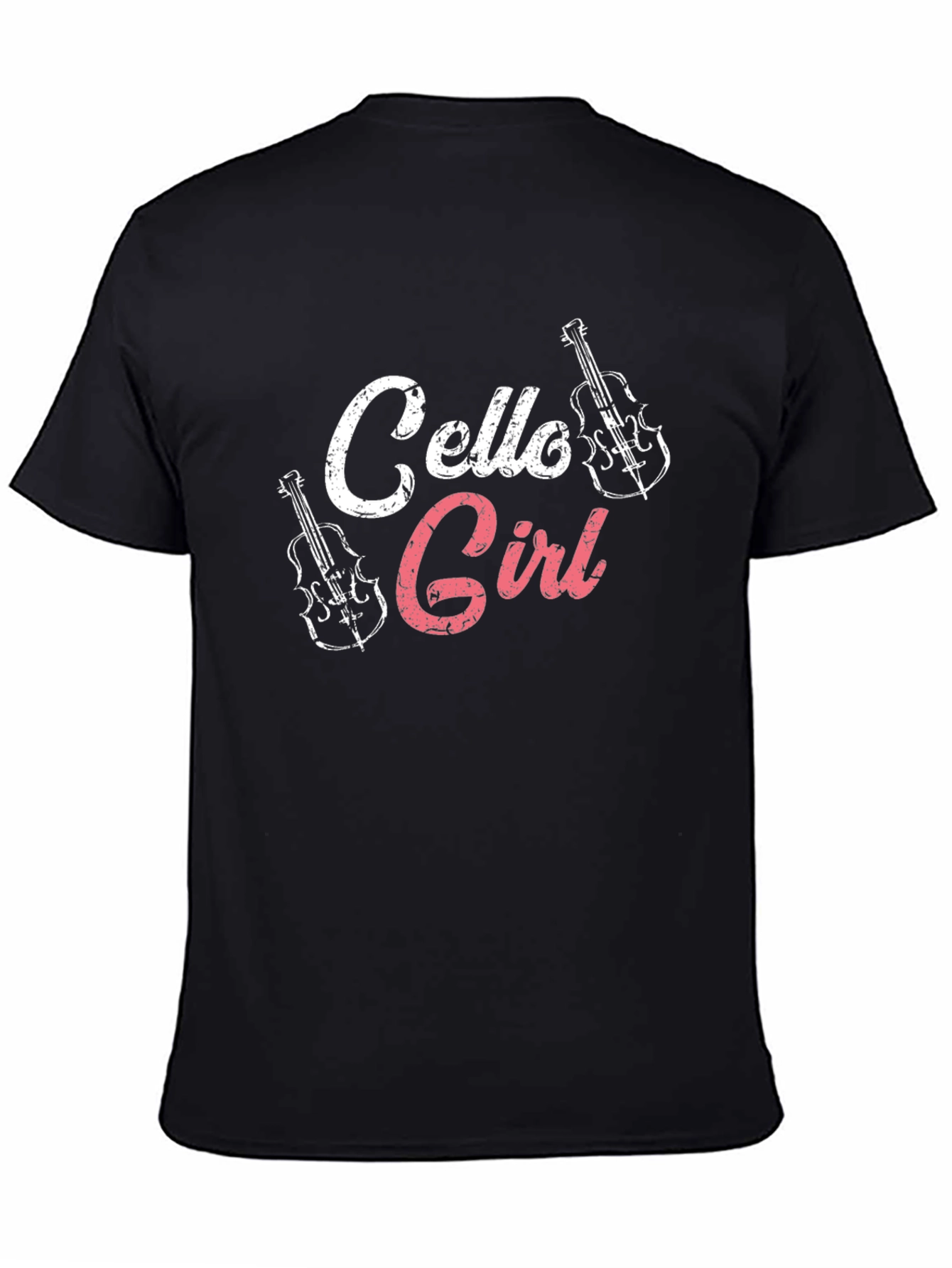 Cello Girl T-Shirt - Musical Instrument Tee