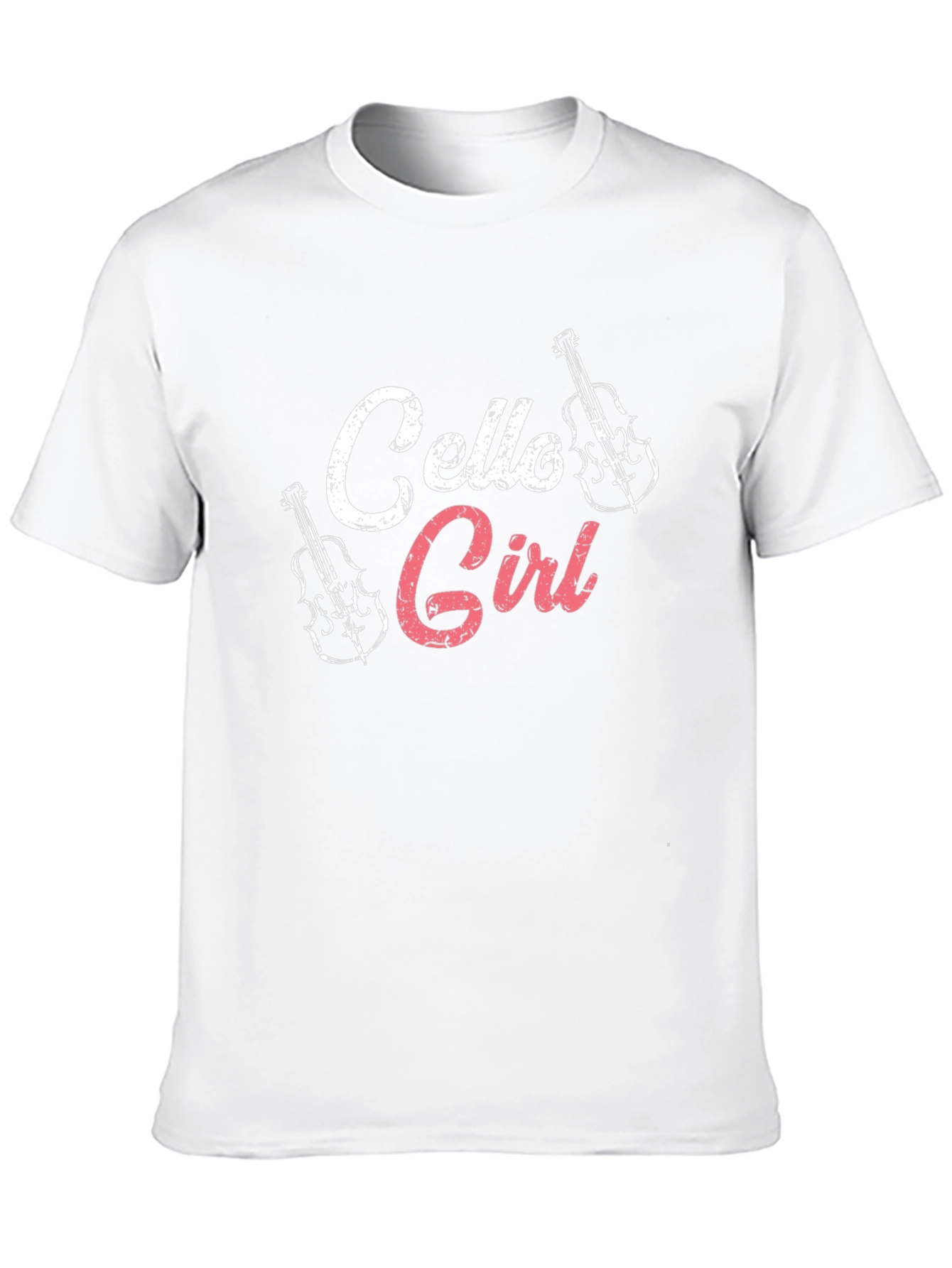 Cello Girl T-Shirt - Musical Instrument Tee