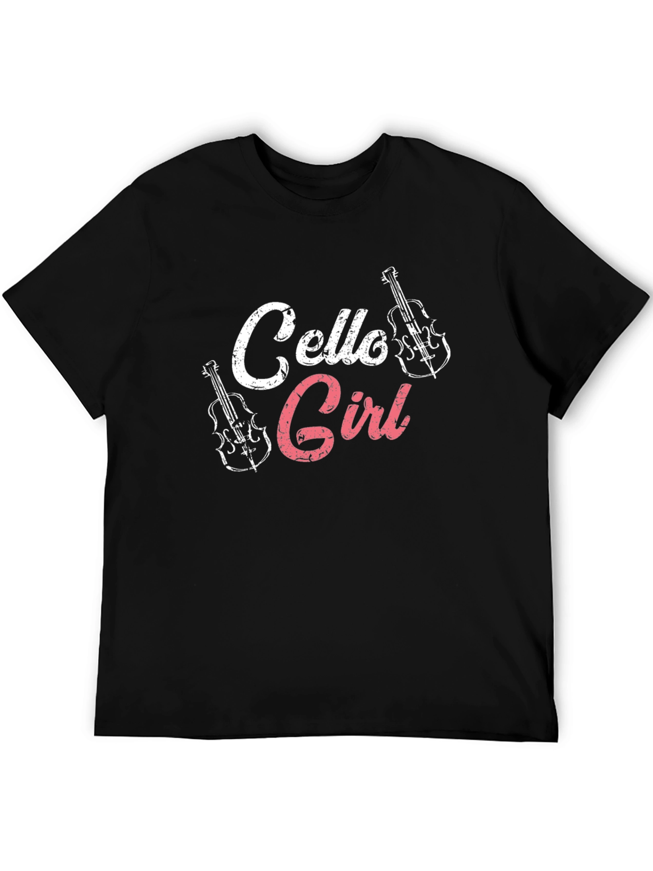 Cello Girl T-Shirt - Musical Instrument Tee