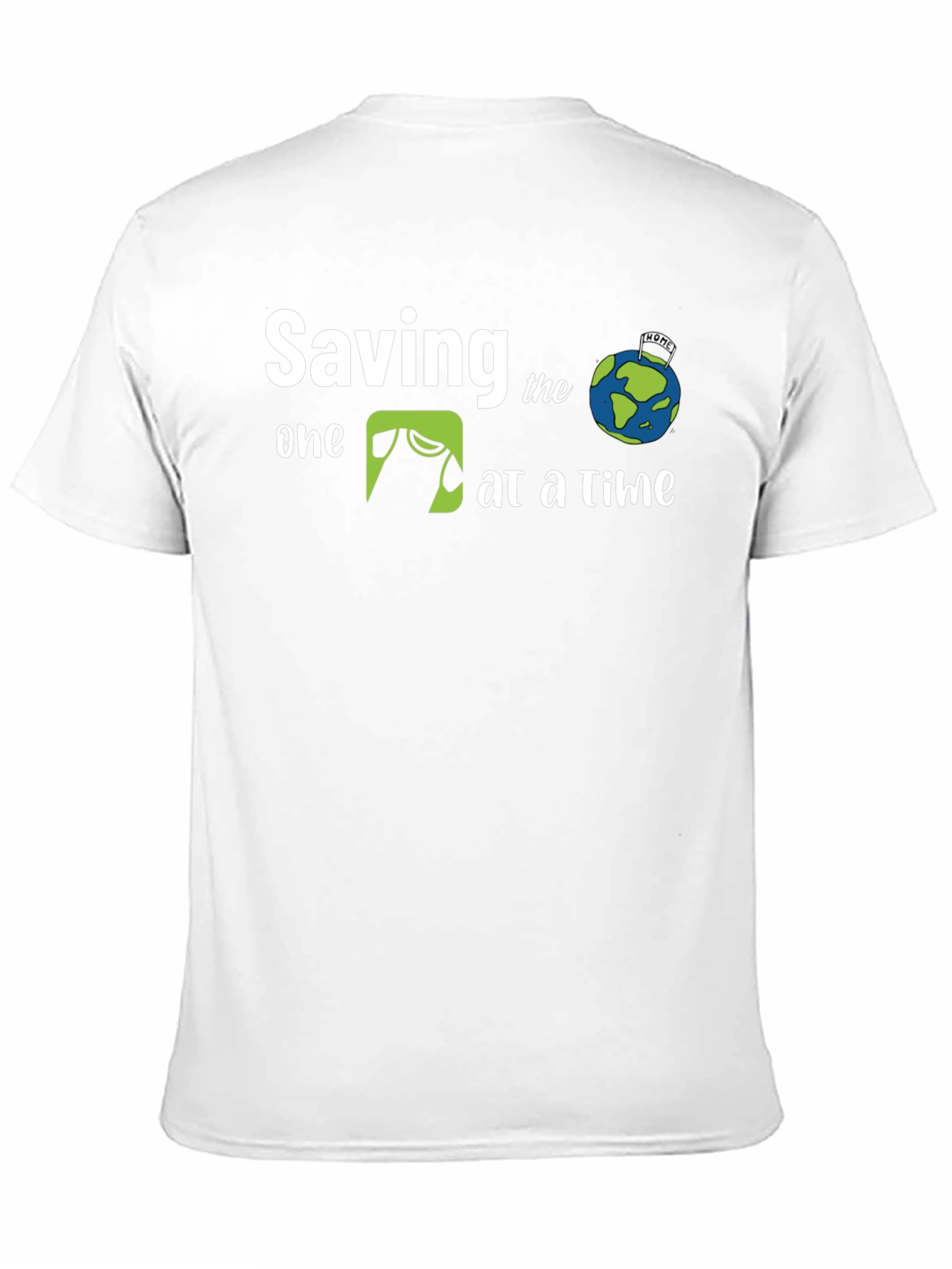Eco-Friendly Saving the Planet Graphic Tee