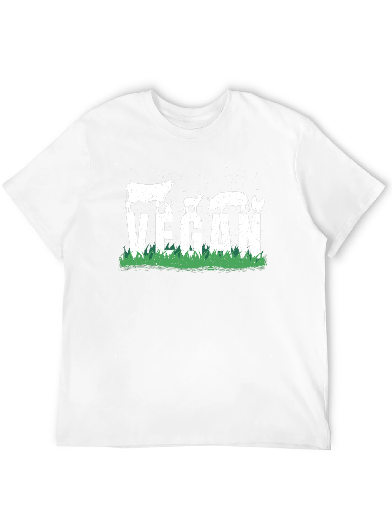 Vegan Animal Silhouette T-Shirt