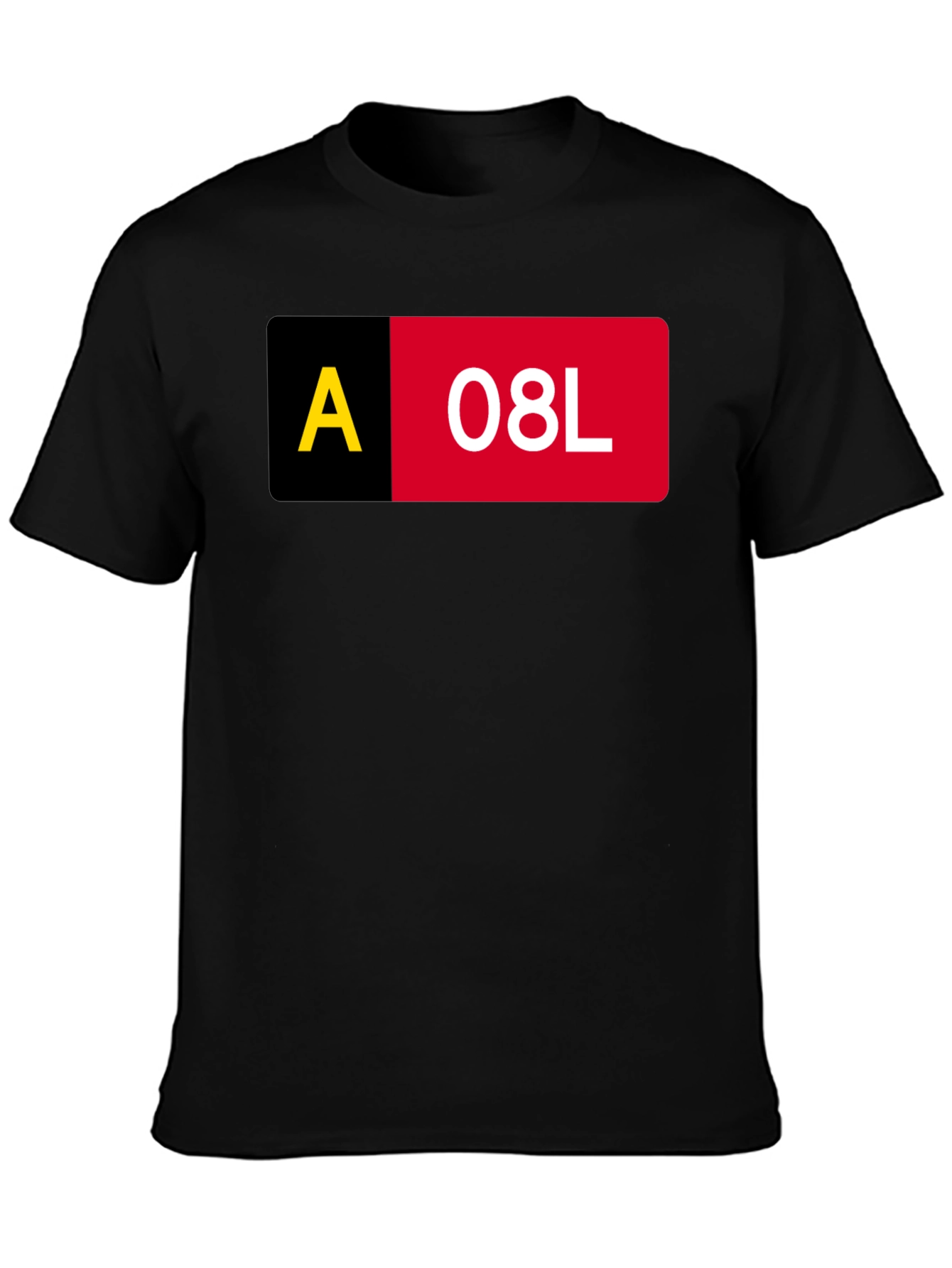 Pilot Airport Code T-Shirt - Black Graphic Tee