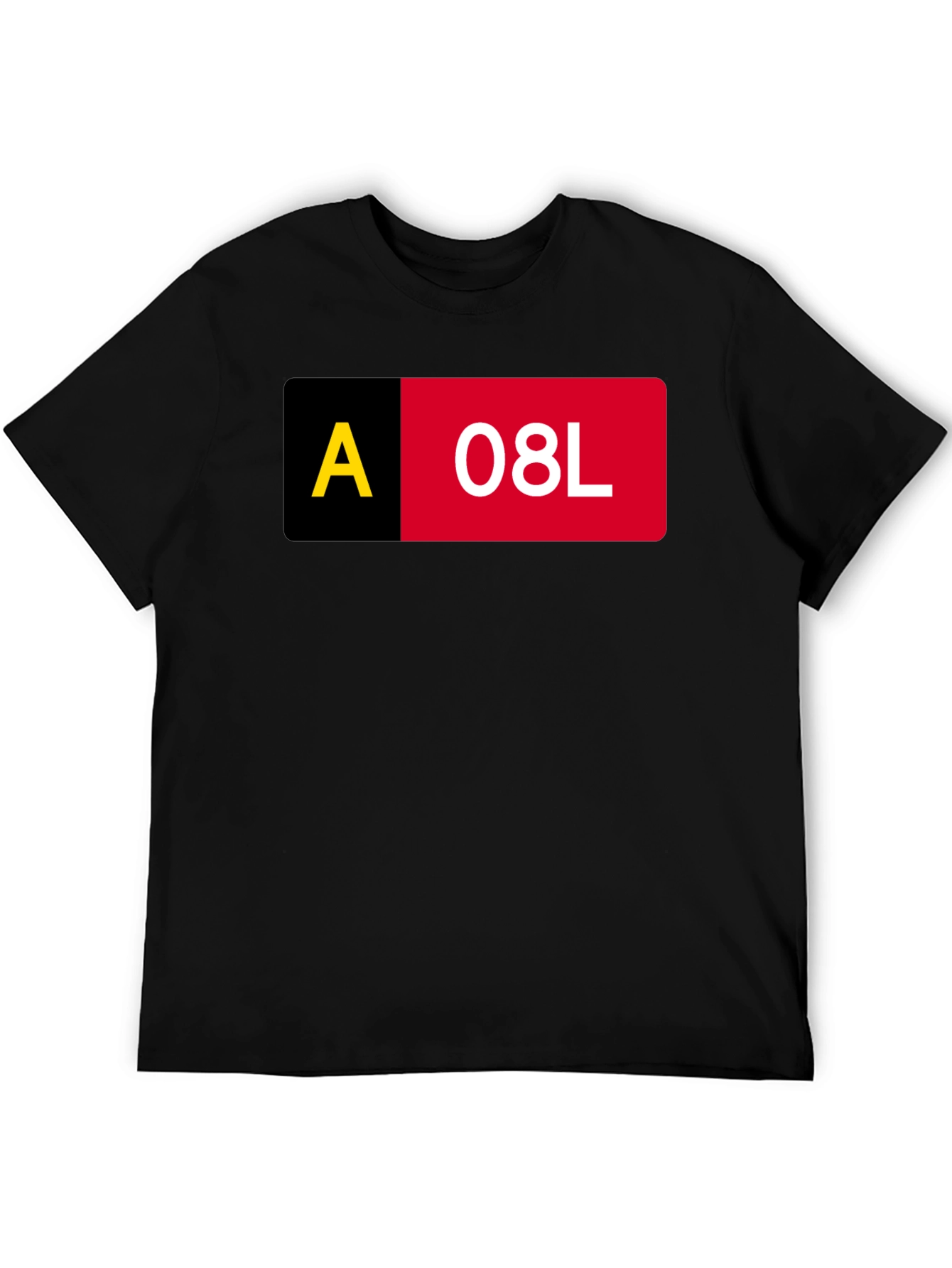 Pilot Airport Code T-Shirt - Black Graphic Tee
