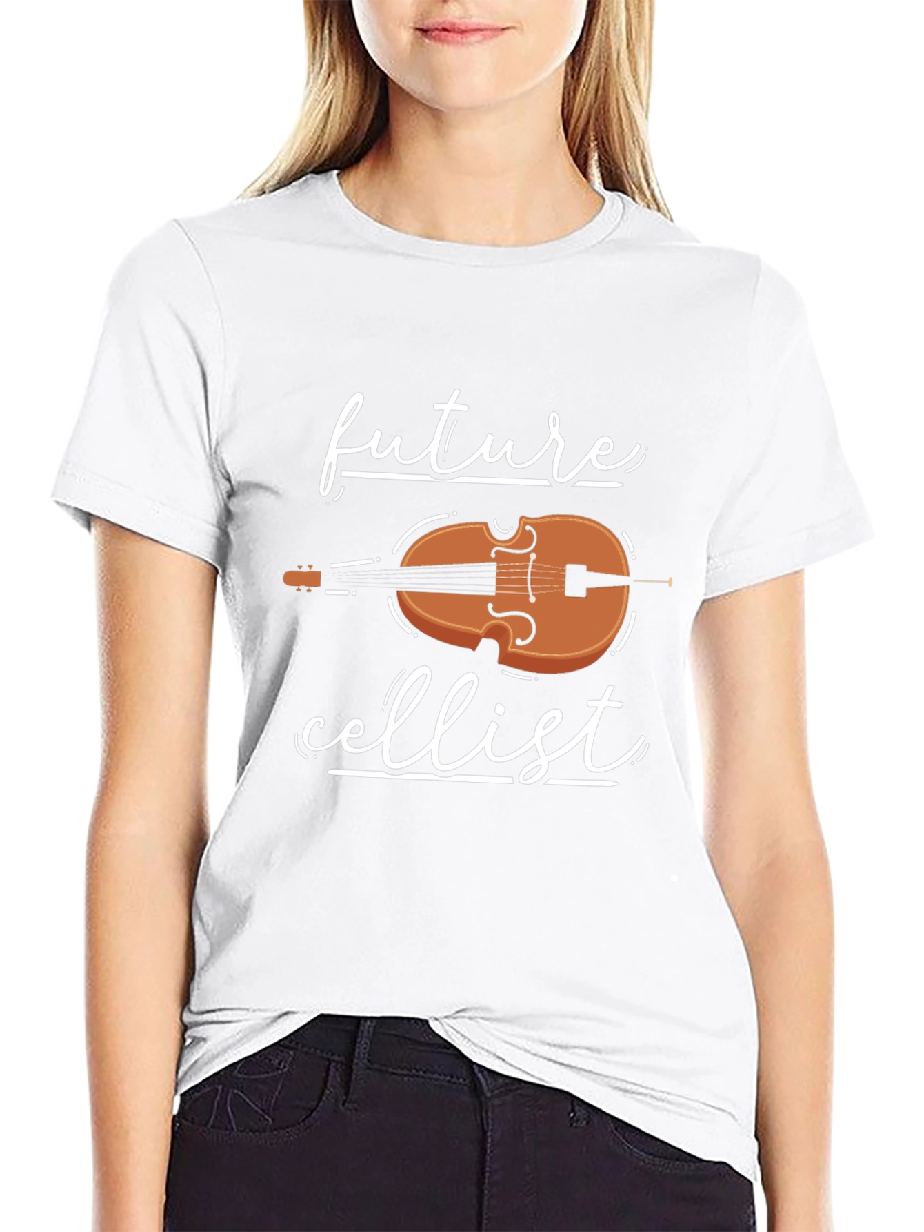 Future Cellist T-Shirt - Music Lover Tee