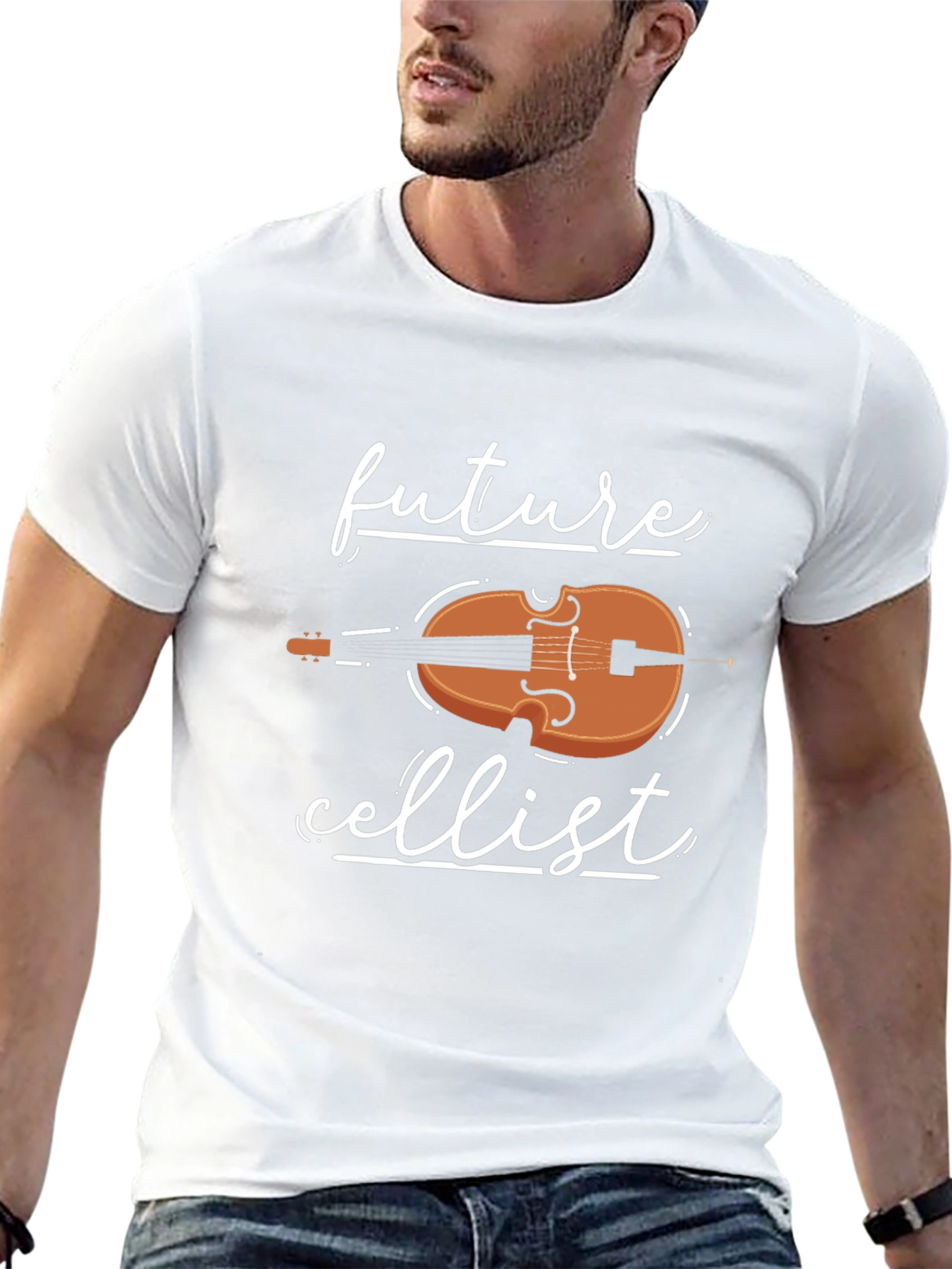 Future Cellist T-Shirt - Music Lover Tee
