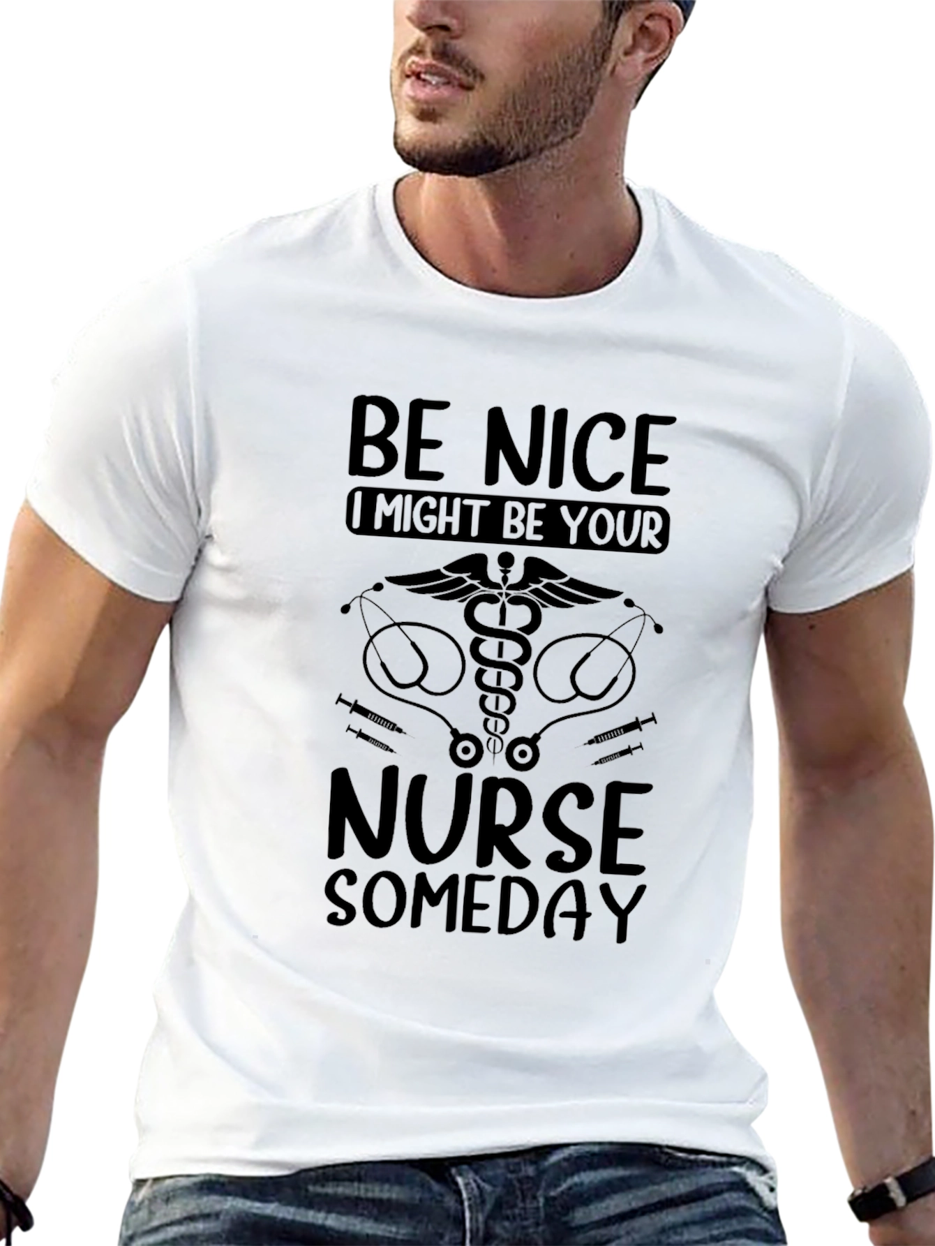 Be Nice Nurse Someday T-Shirt