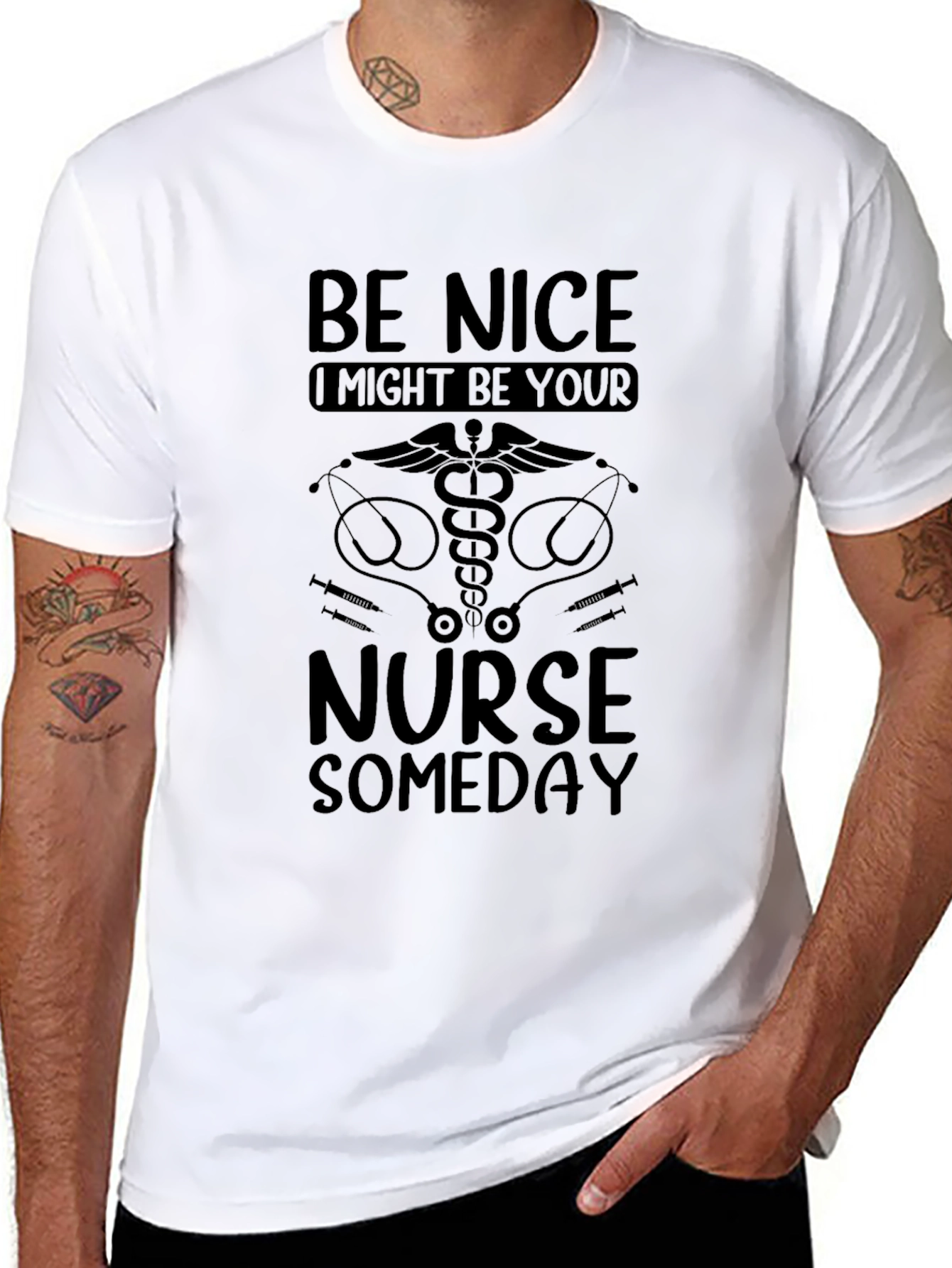 Be Nice Nurse Someday T-Shirt