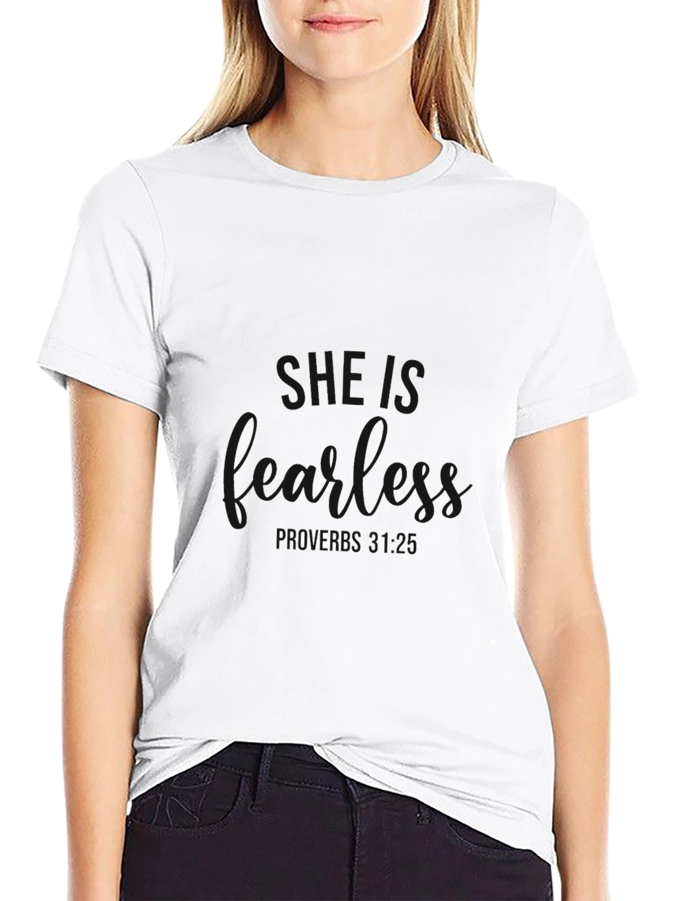 Fearless Pro T-Shirt - Black Stylish Comfortable