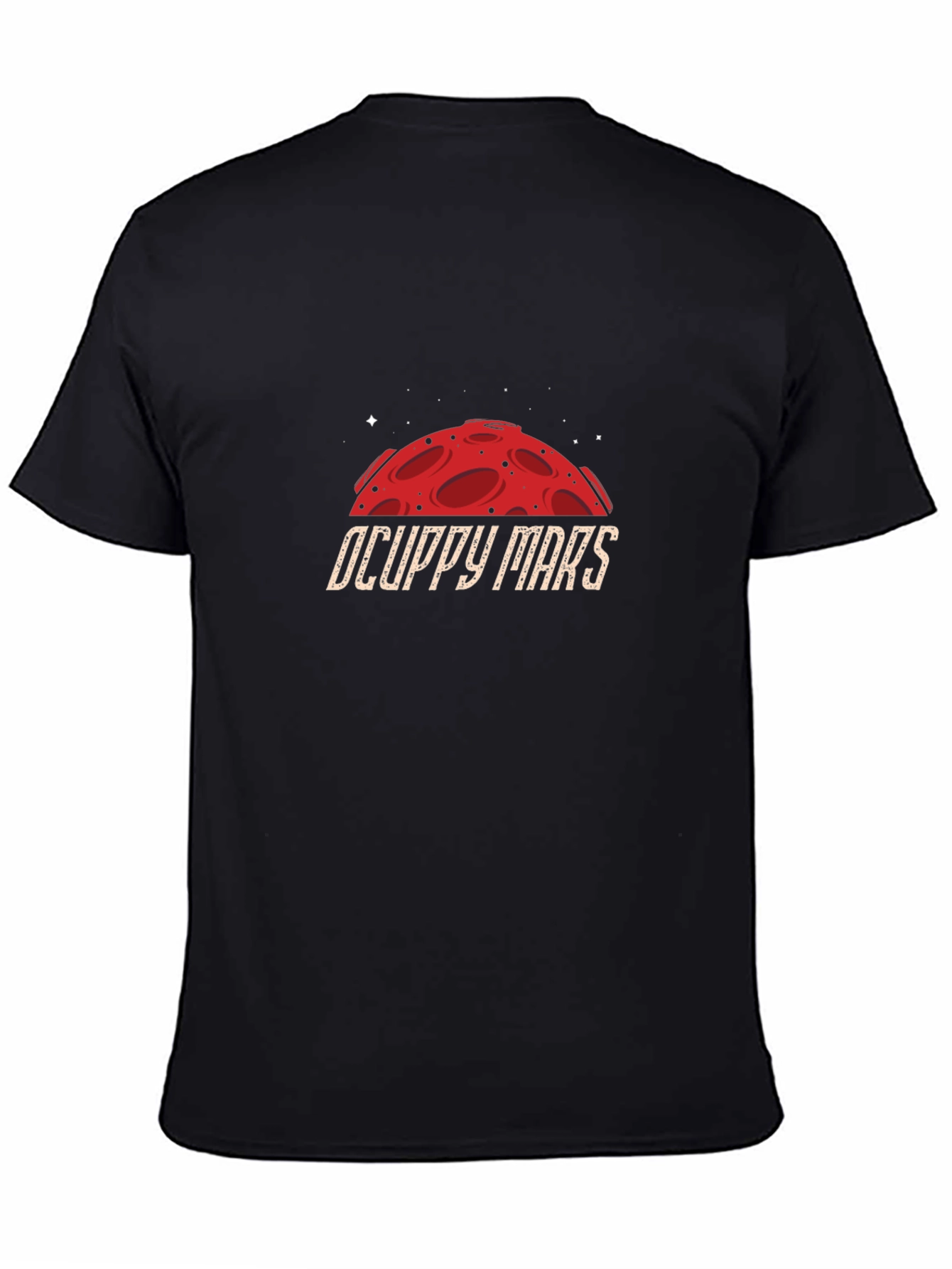Occupy Mars Graphic Tee - Sci-Fi T-Shirt