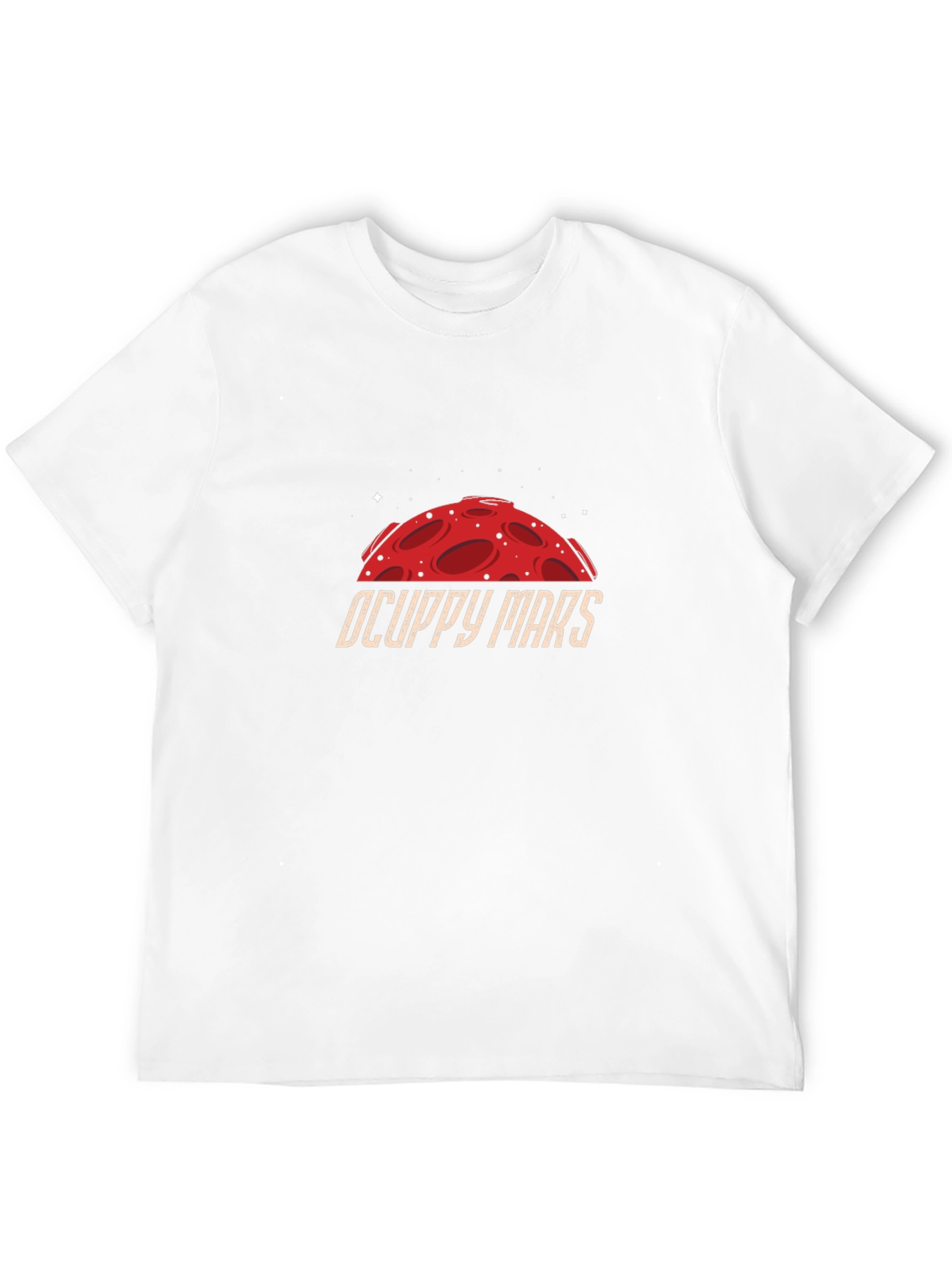 Occupy Mars Graphic Tee - Sci-Fi T-Shirt