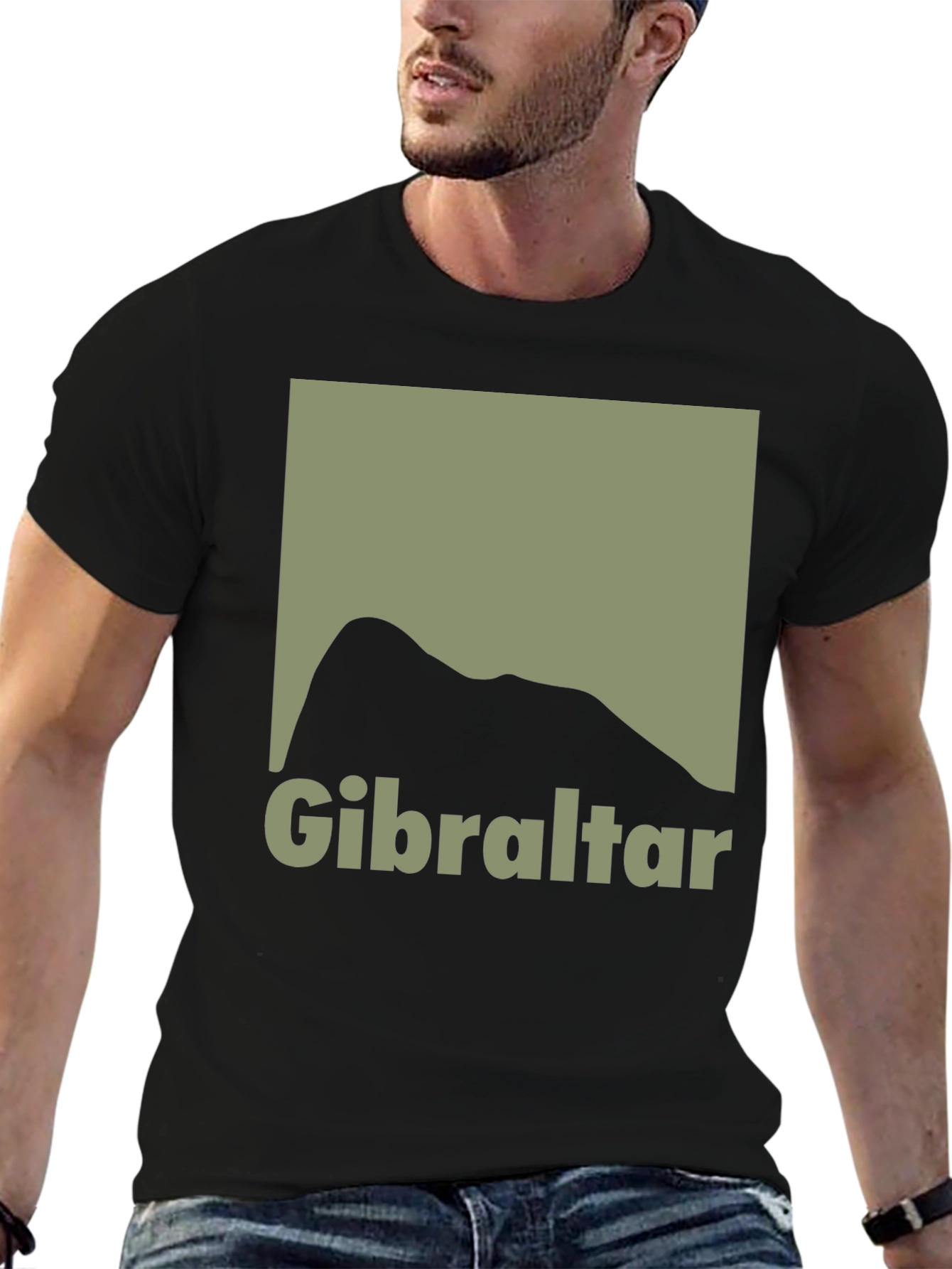 Gibraltar Rock T-Shirt - Cool Graphic Tee