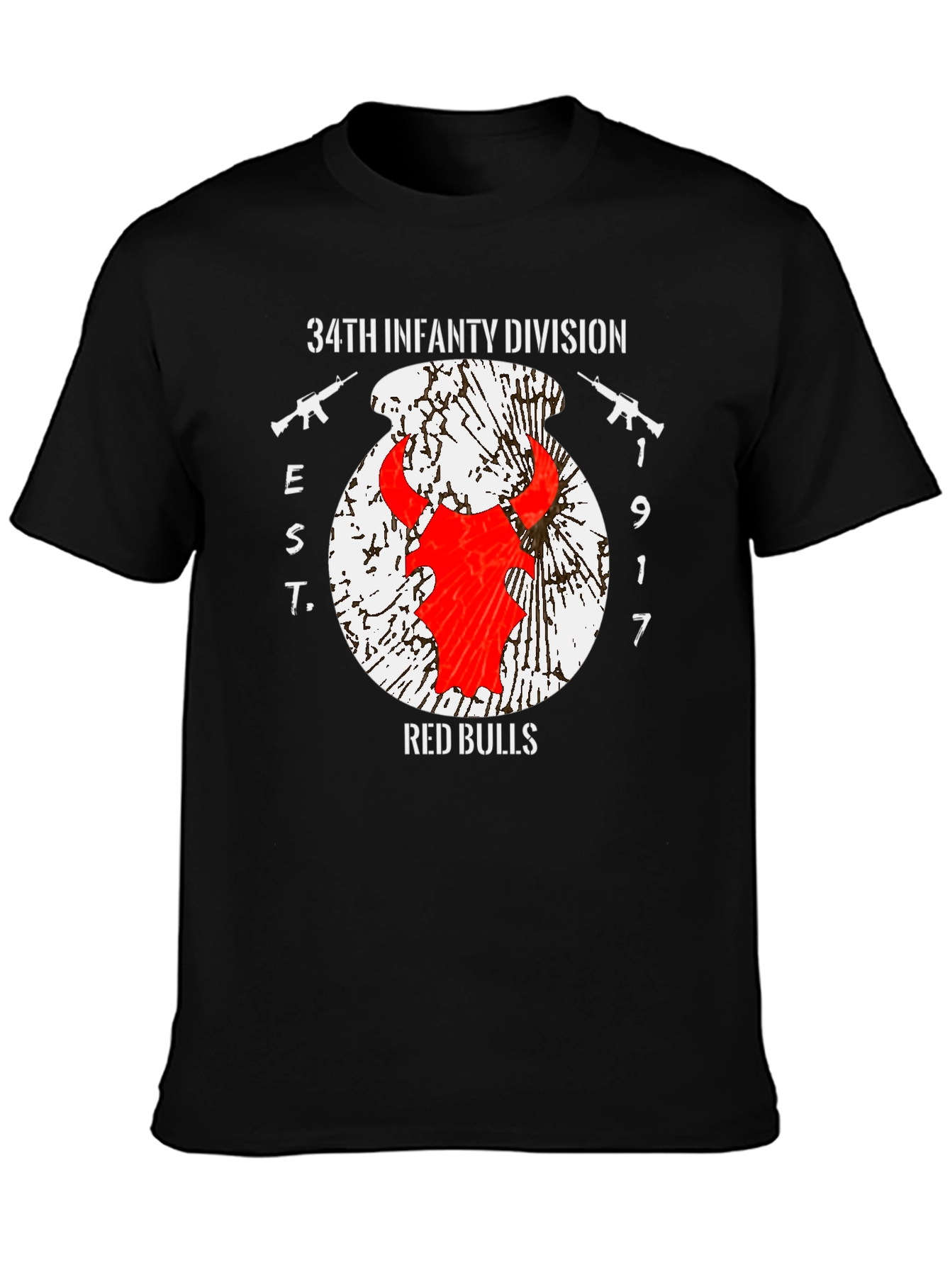 34th Infantry Division Red Bulls T-Shirt