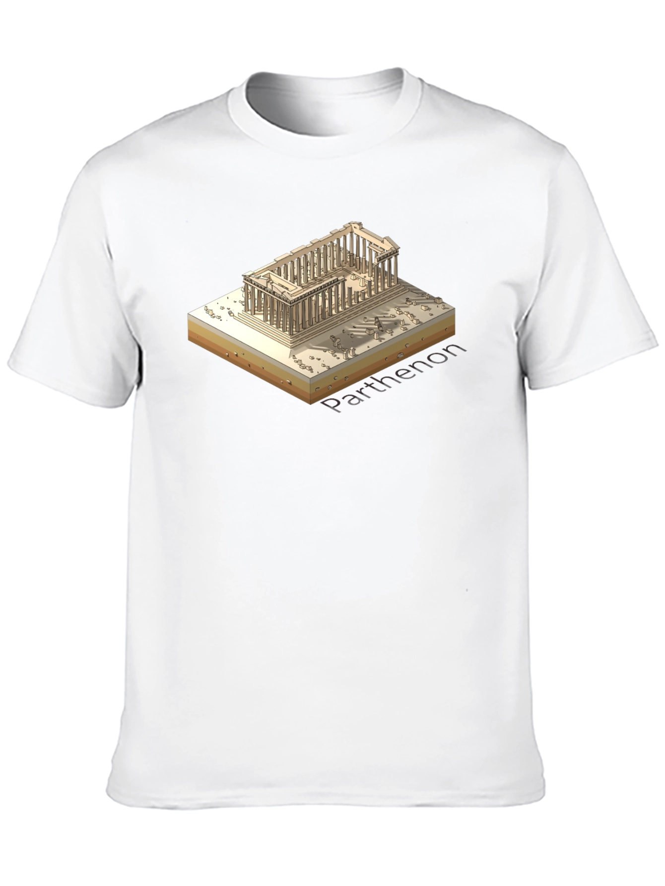 Parthenon Graphic Tee - Ancient Greece T-Shirt