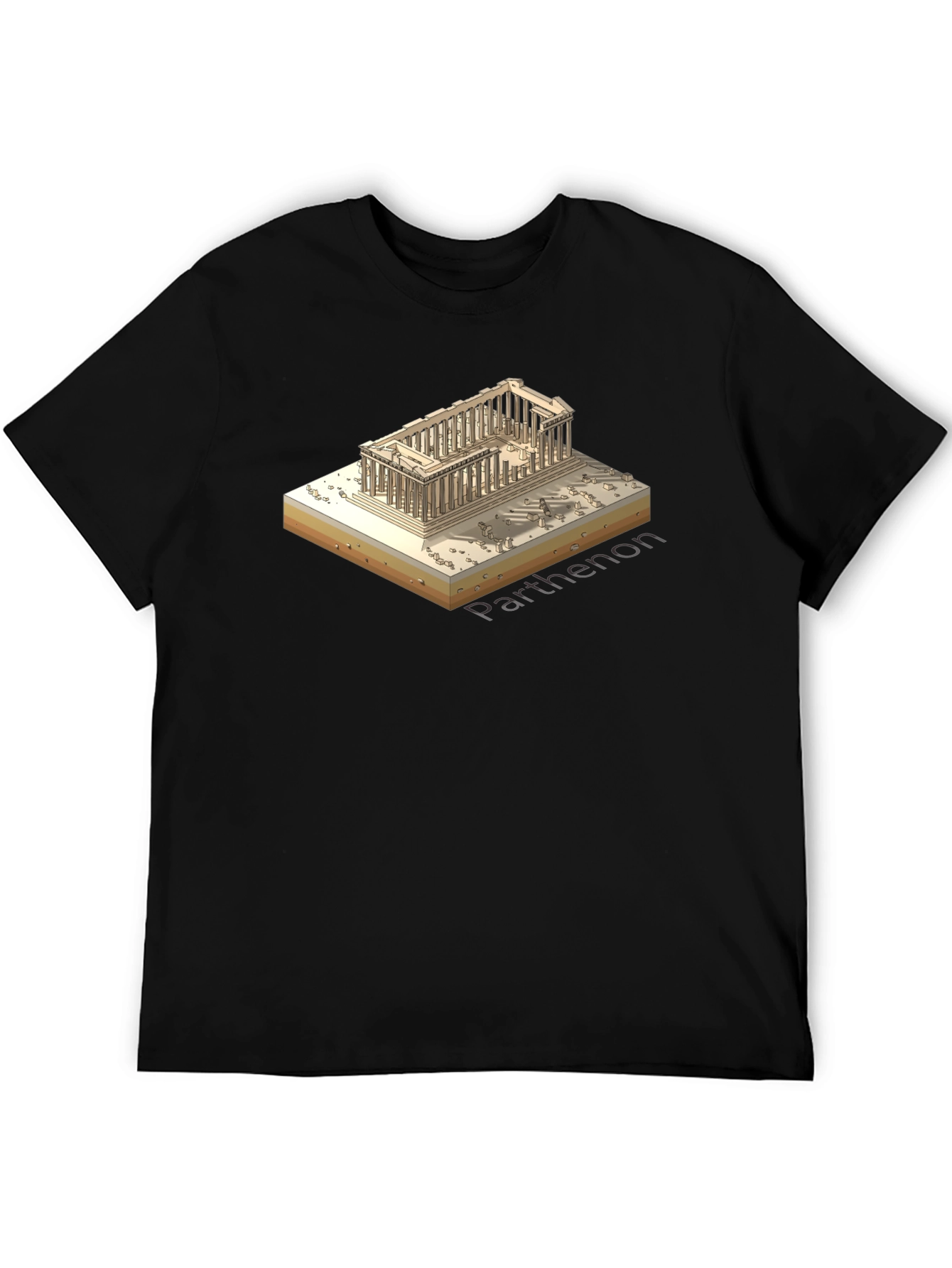 Parthenon Graphic Tee - Ancient Greece T-Shirt
