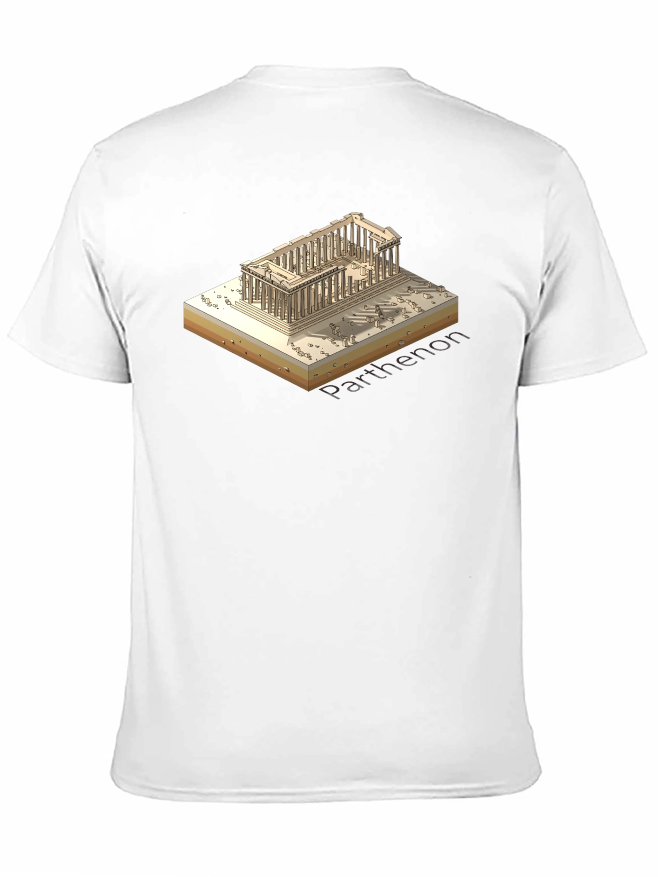 Parthenon Graphic Tee - Ancient Greece T-Shirt