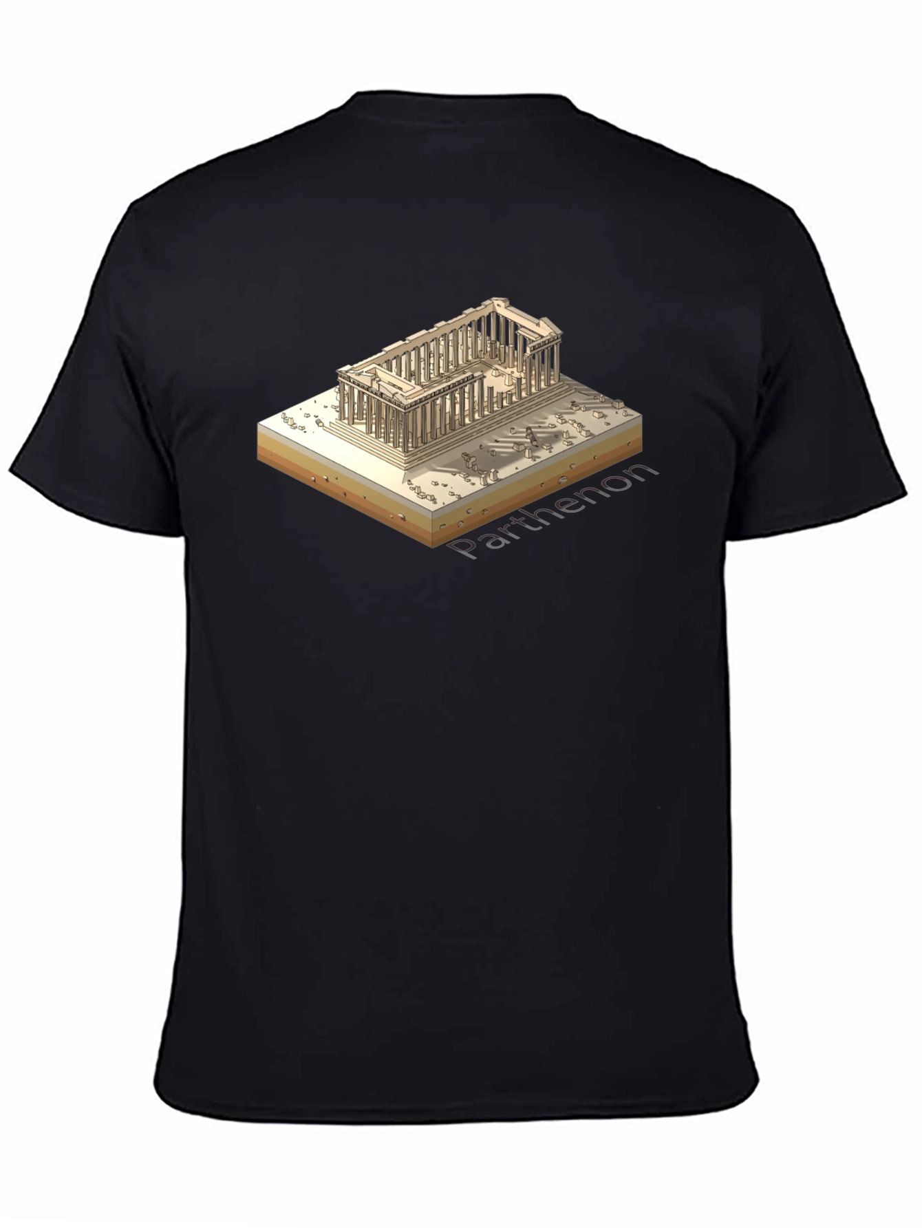 Parthenon Graphic Tee - Ancient Greece T-Shirt