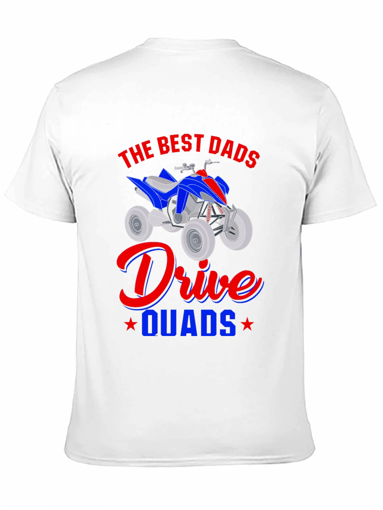 Best Dads Drive Quads T-Shirt Black
