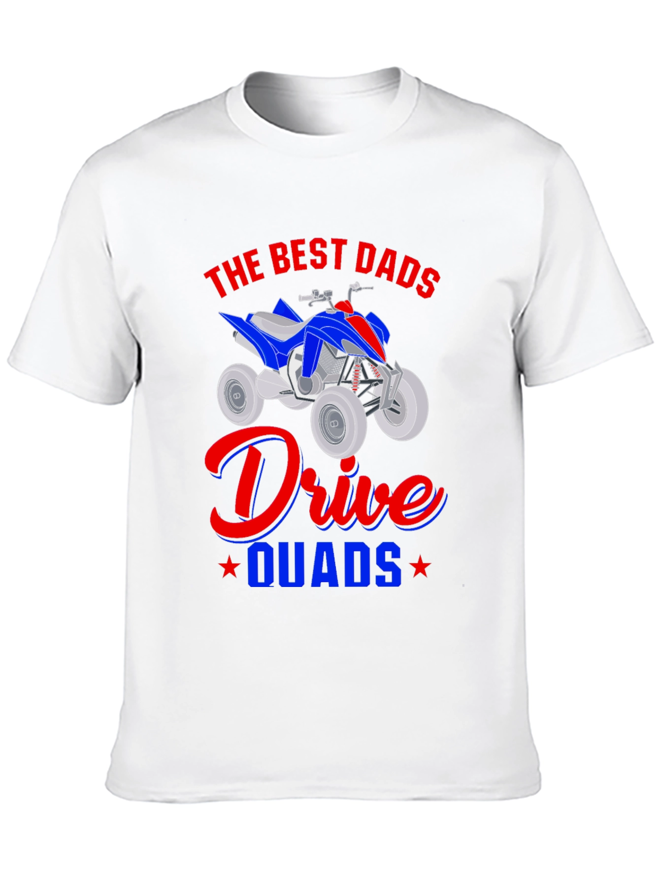 Best Dads Drive Quads T-Shirt Black