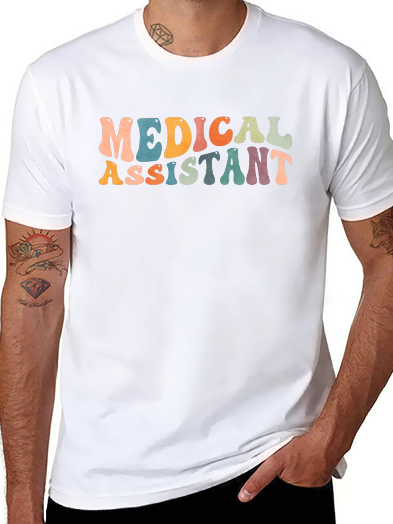 Medical Assistant Retro Style Graphic Tee