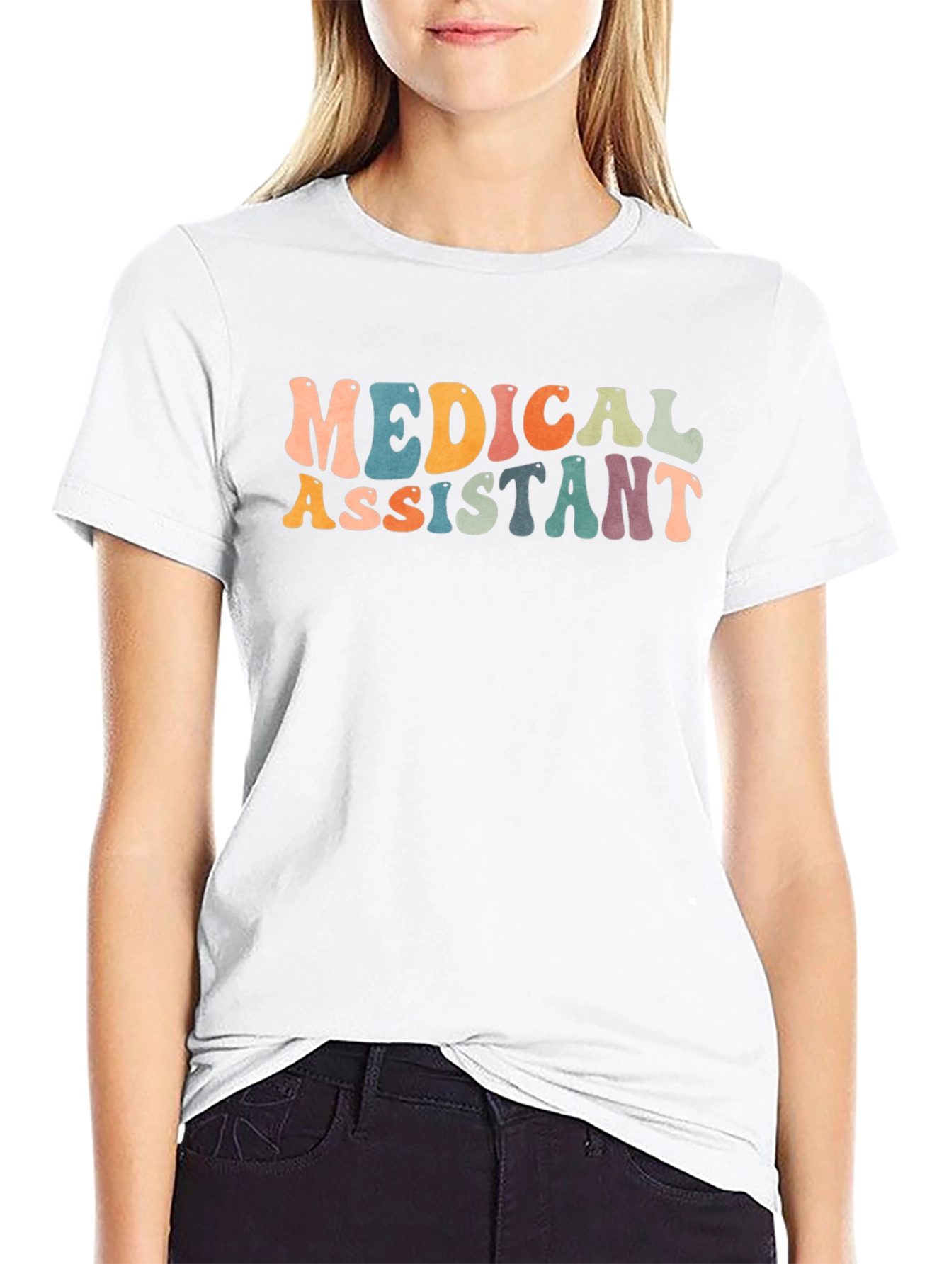 Medical Assistant Retro Style Graphic Tee