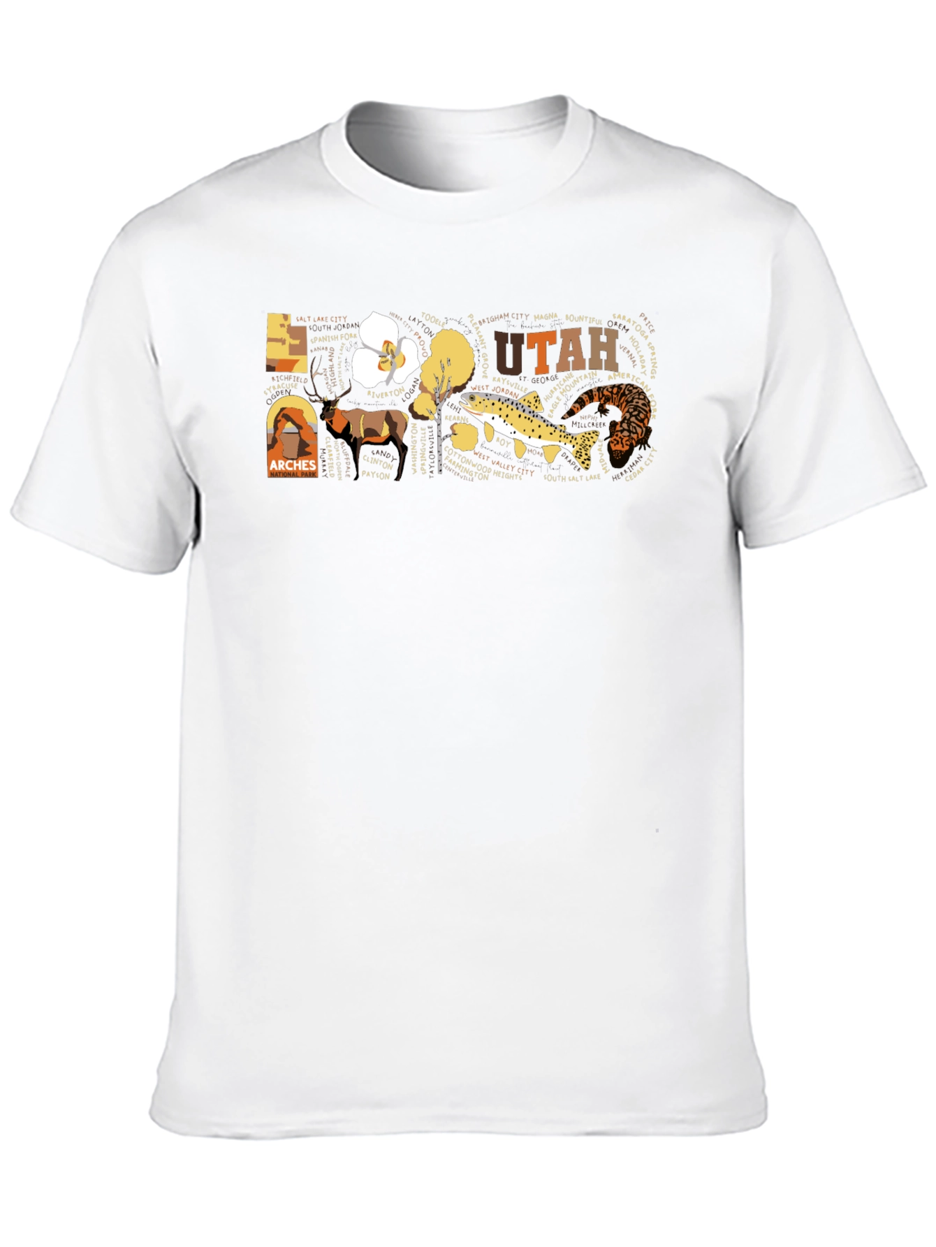 Utah State Pride Graphic Tee