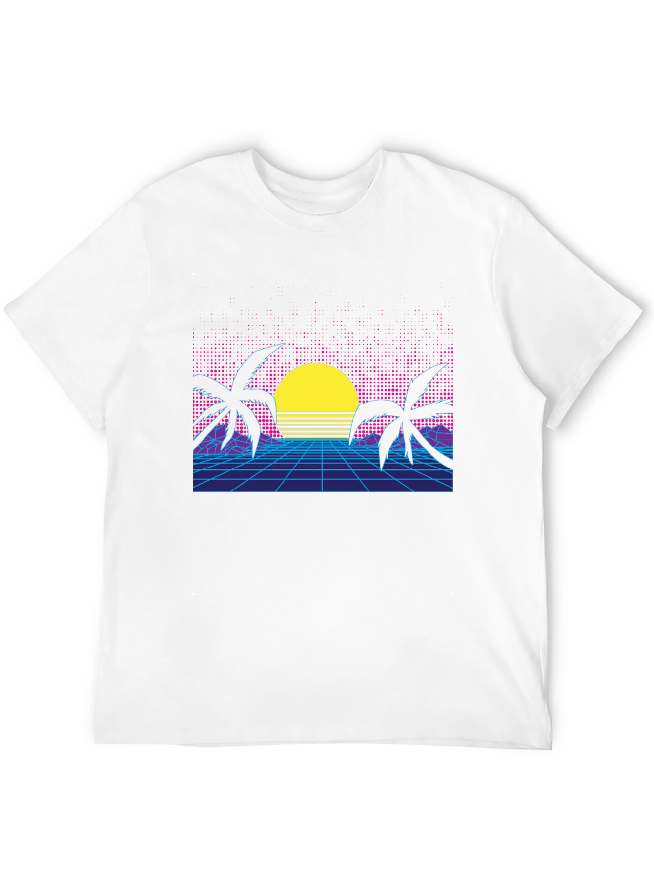 Retro Sunset T-Shirt 80s Style Tee