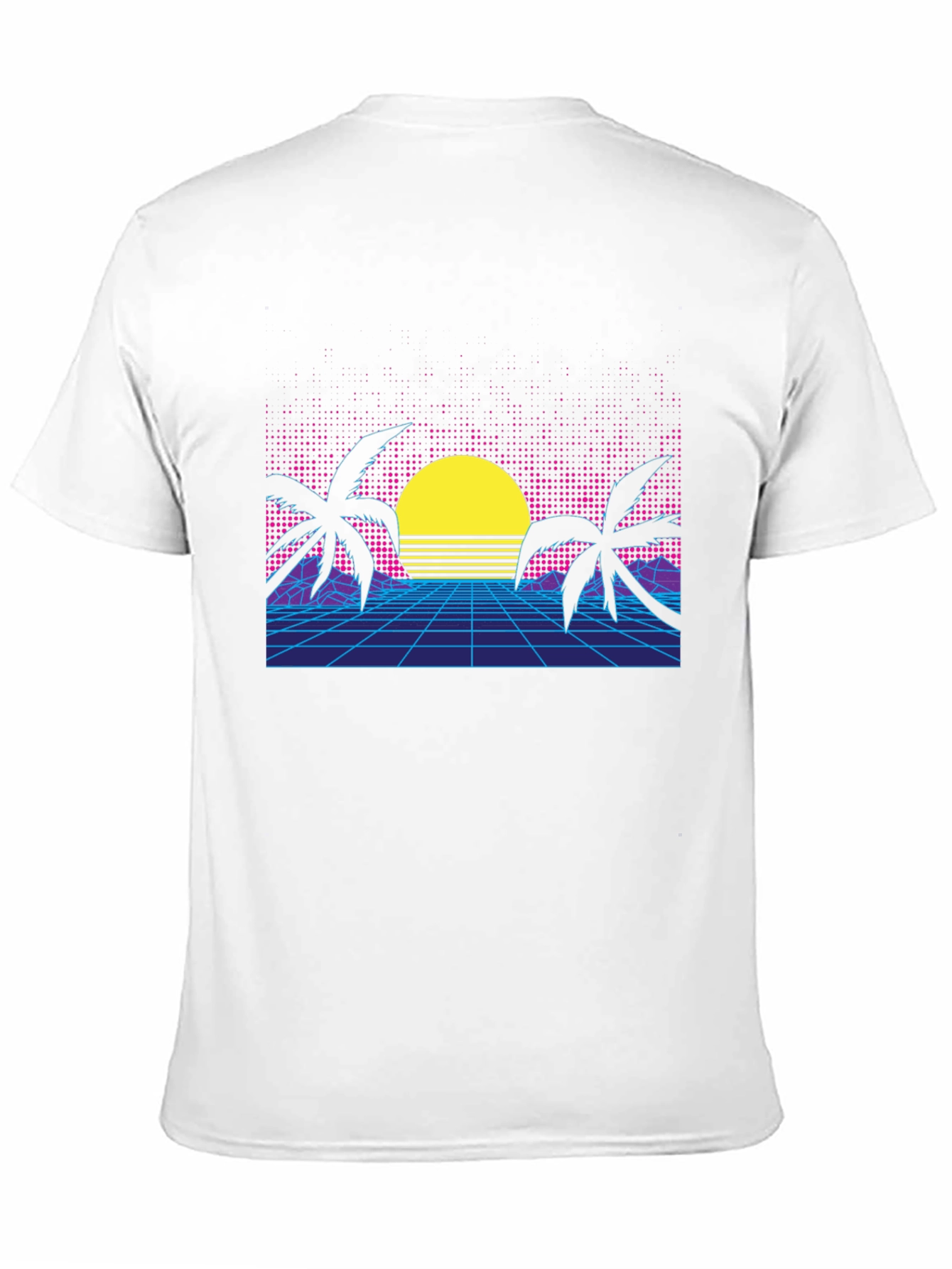 Retro Sunset T-Shirt 80s Style Tee