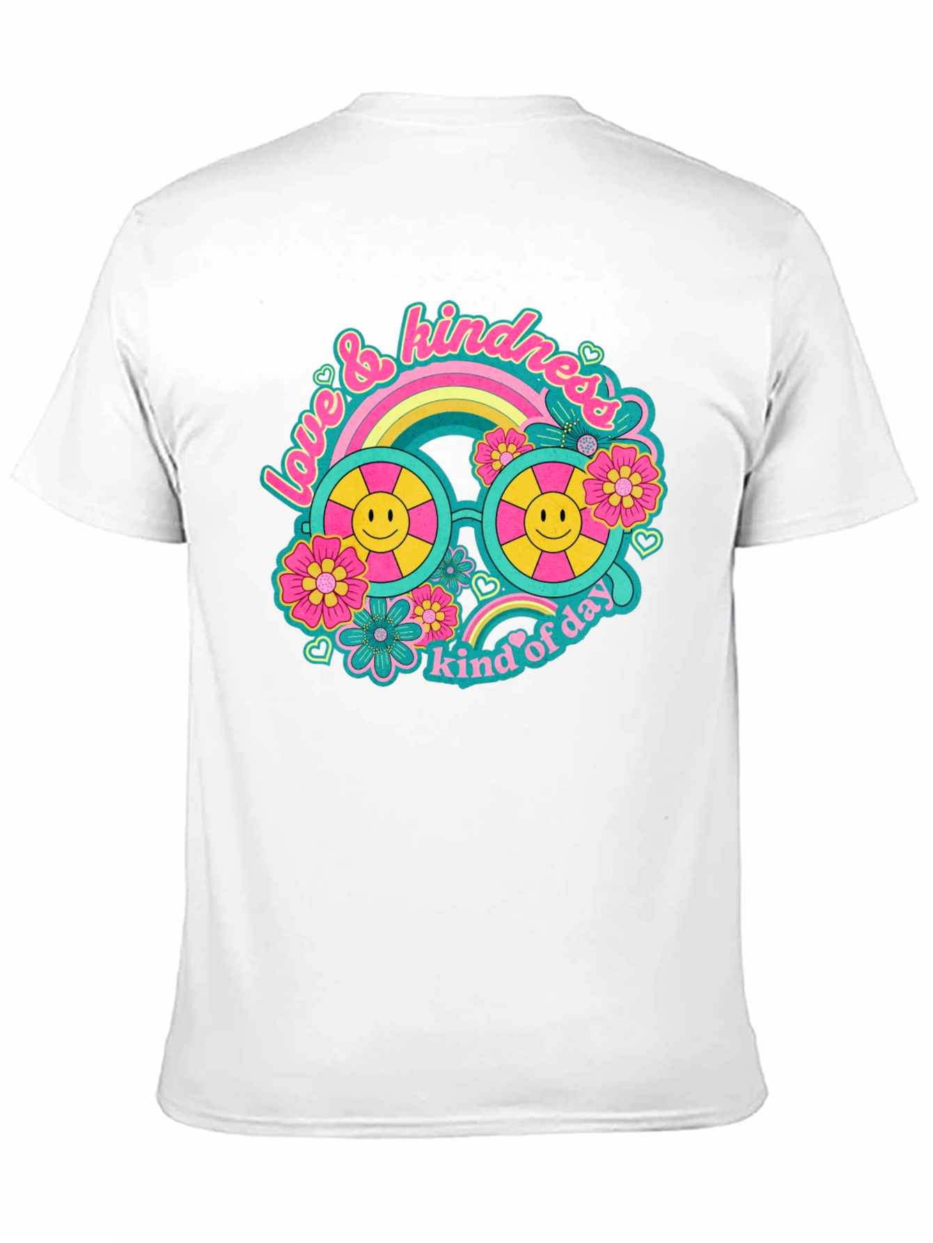 Love & Kindness Black Graphic Tee