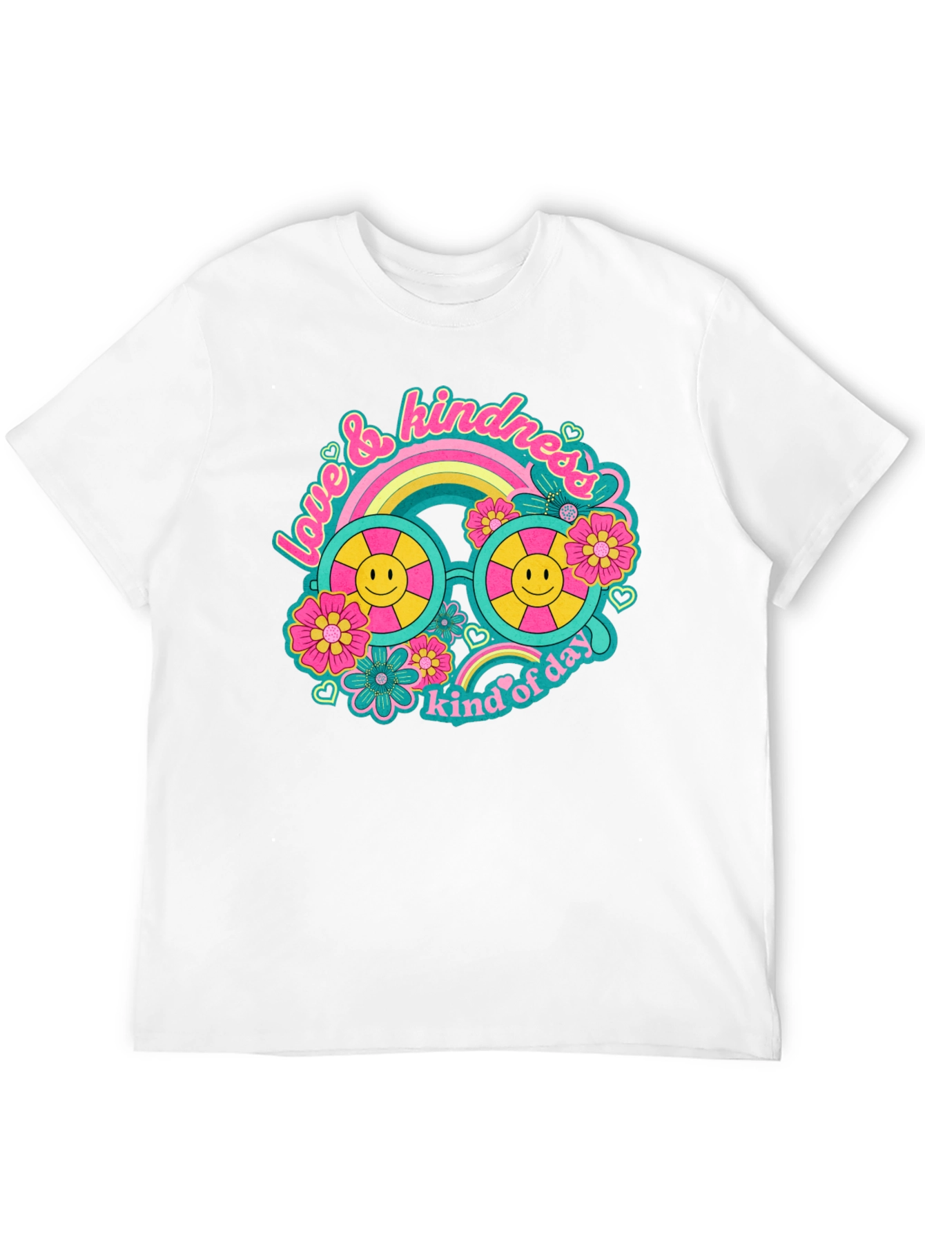 Love & Kindness Black Graphic Tee