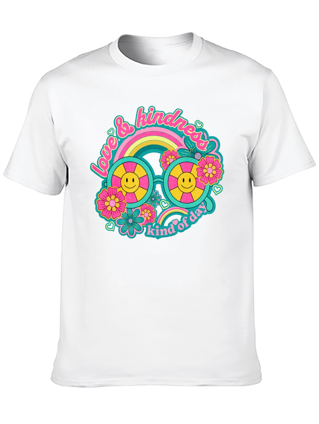 Love & Kindness Black Graphic Tee