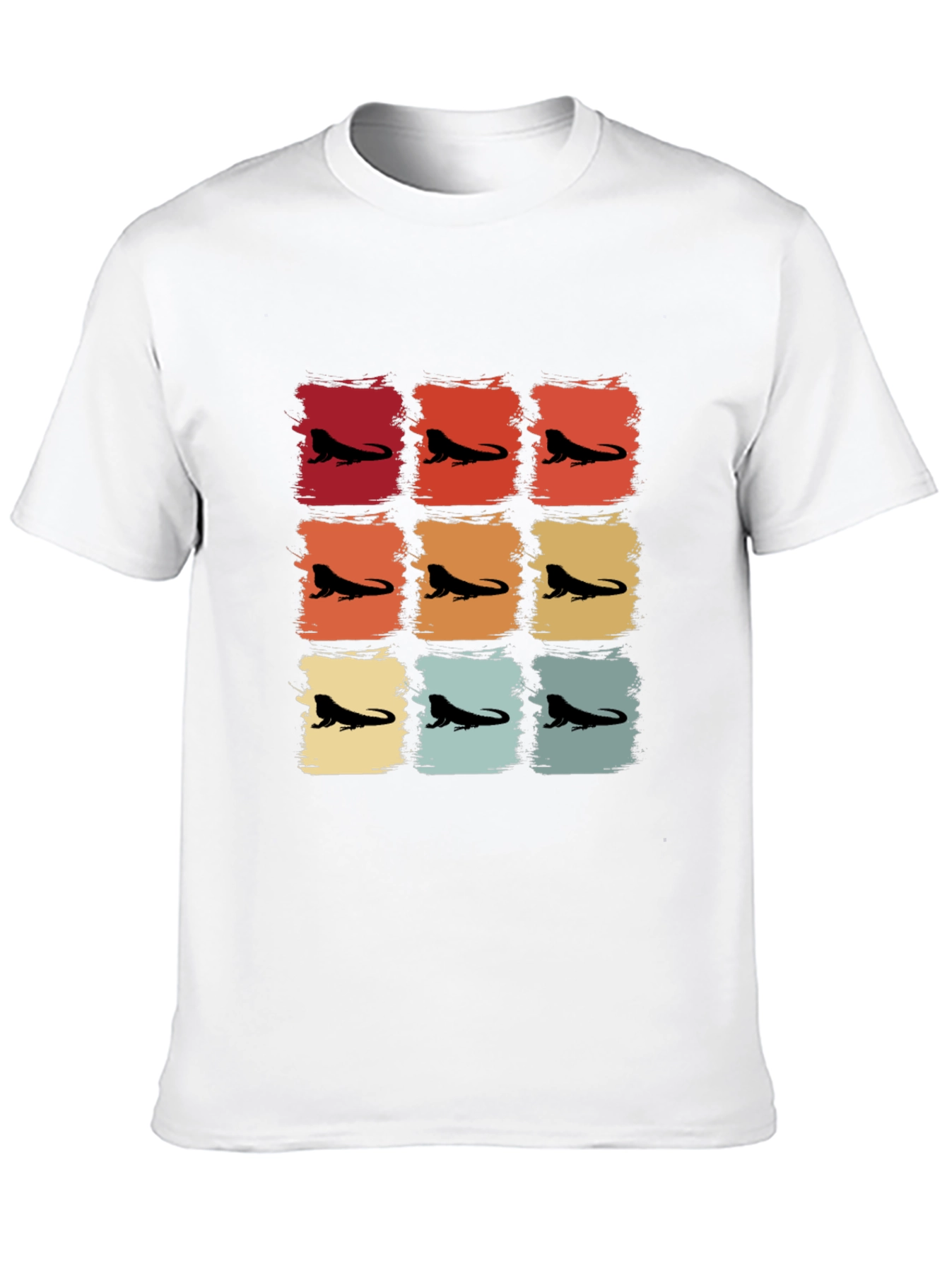 Retro Bearded Dragon T-Shirt - Cool Reptile Tee