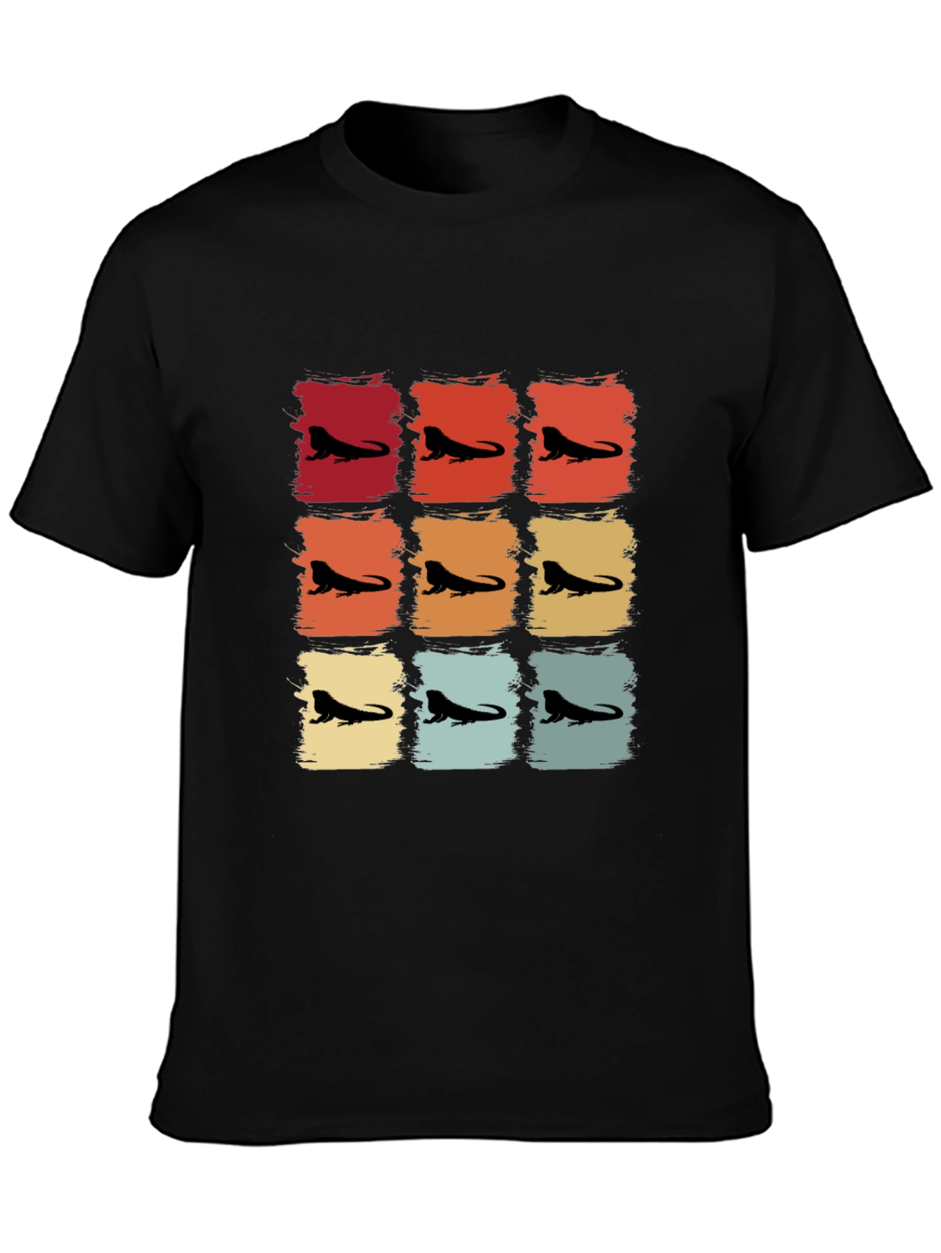 Retro Bearded Dragon T-Shirt - Cool Reptile Tee