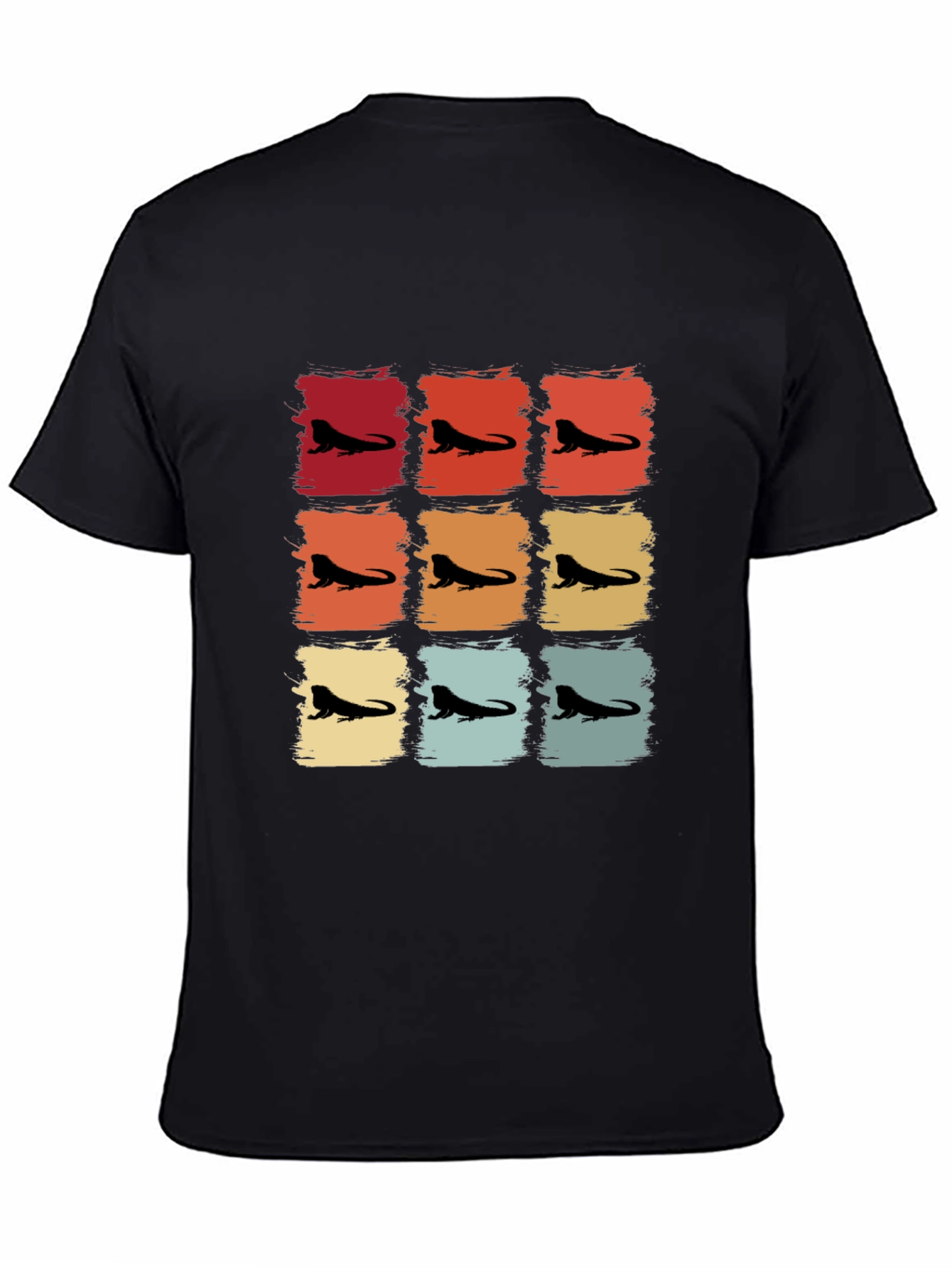 Retro Bearded Dragon T-Shirt - Cool Reptile Tee