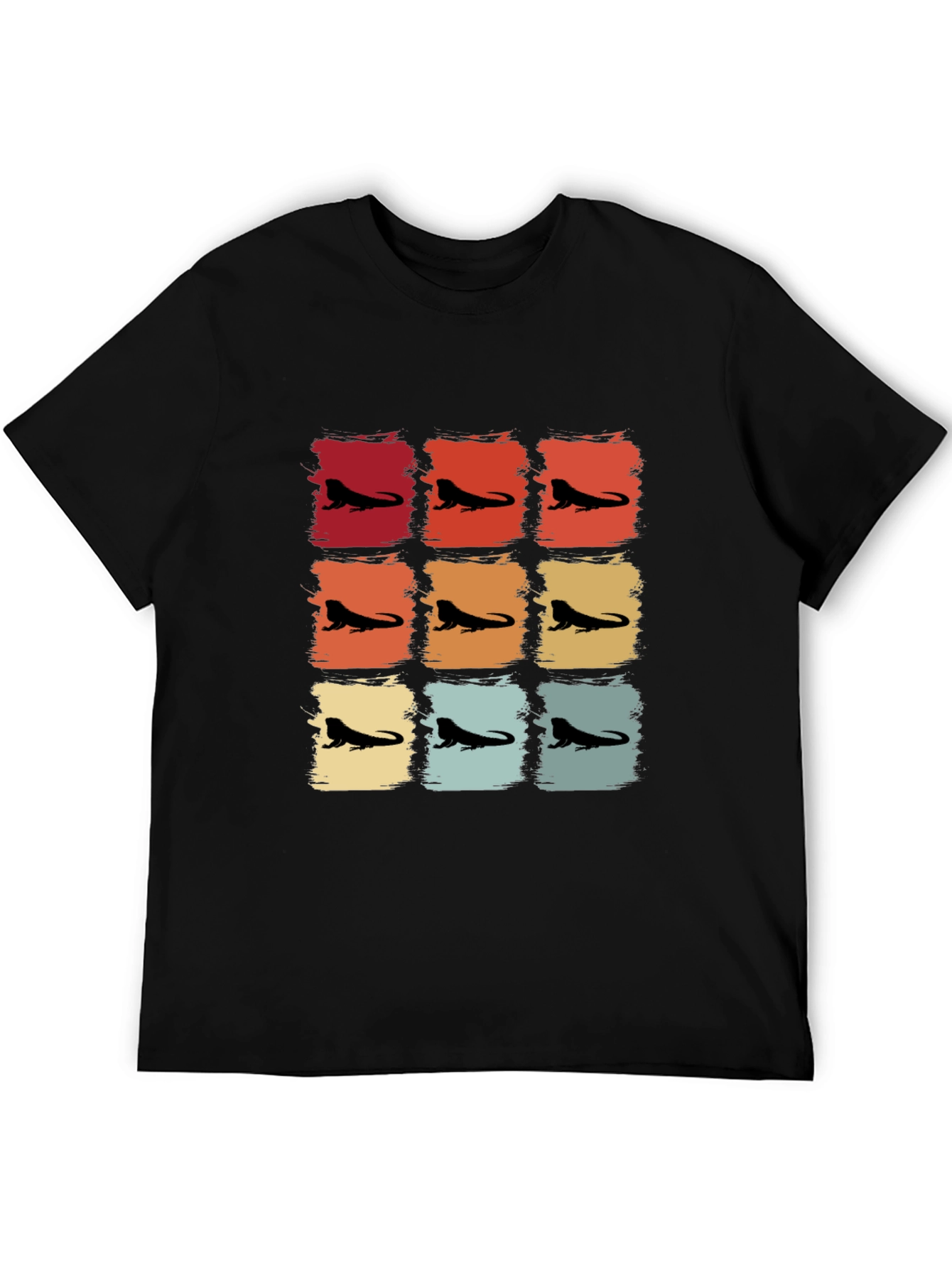 Retro Bearded Dragon T-Shirt - Cool Reptile Tee