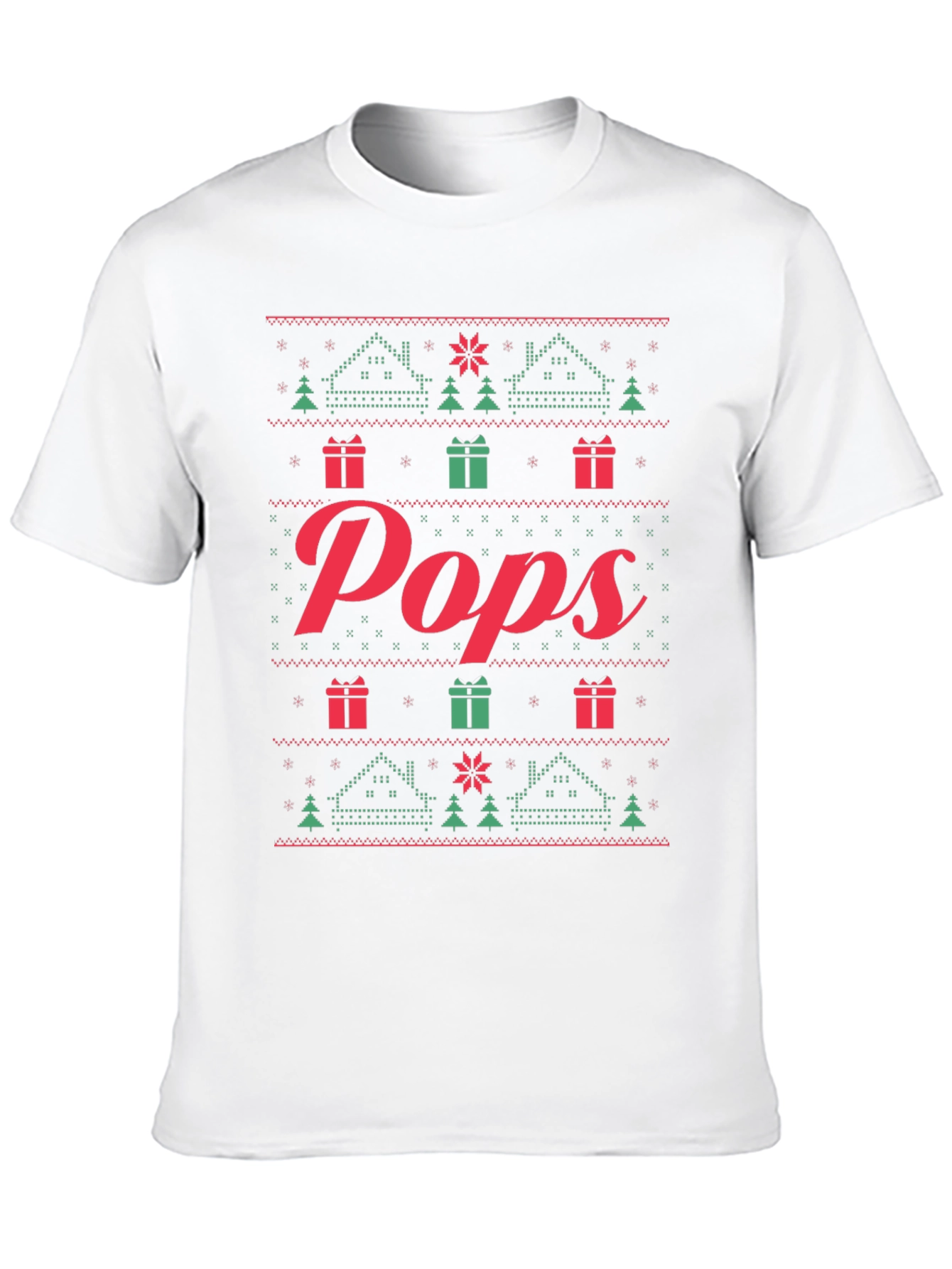 Pops Ugly Christmas Sweater T-Shirt