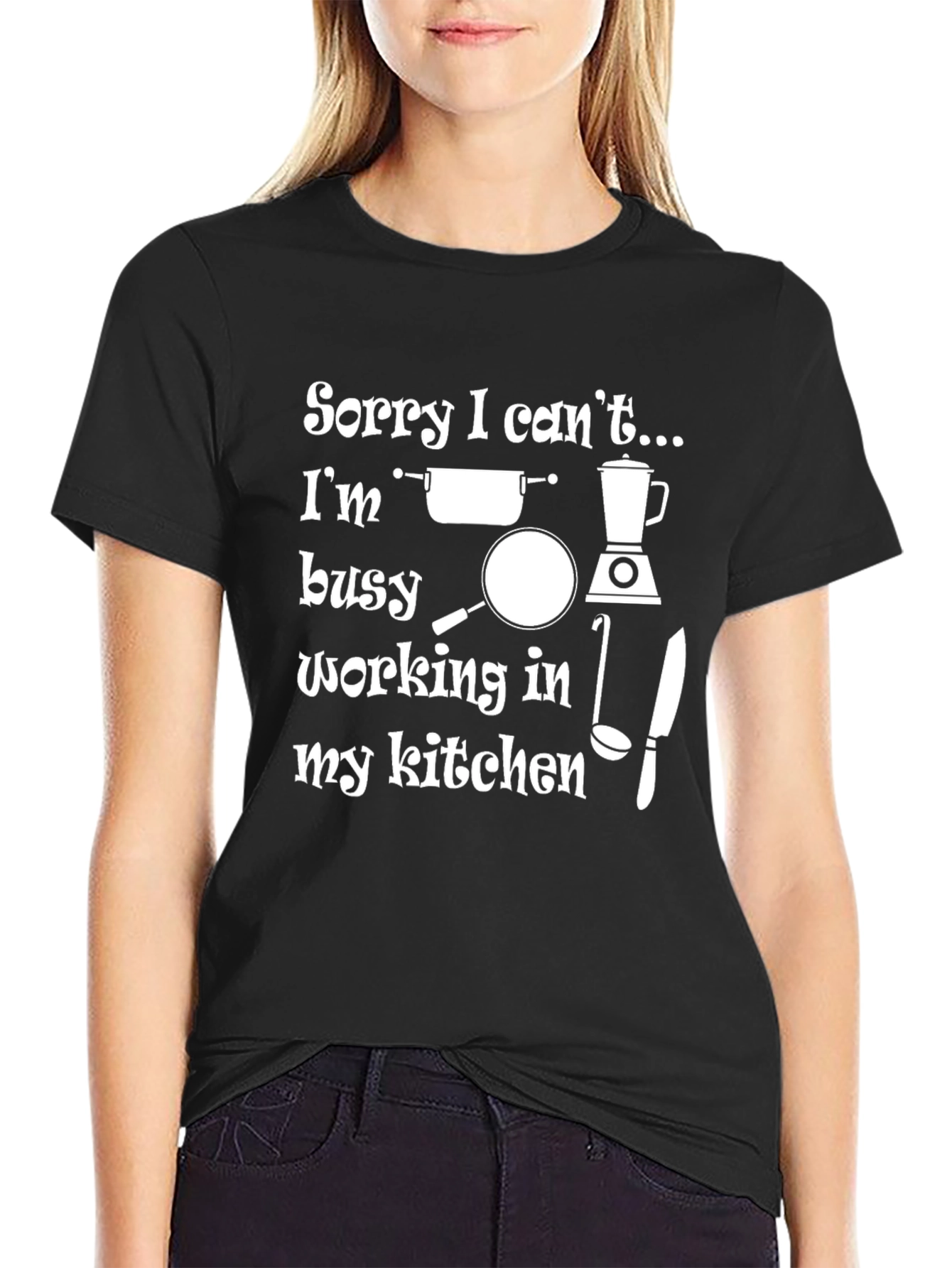 Kitchen Lovers T-Shirt: Sorry I Cant...
