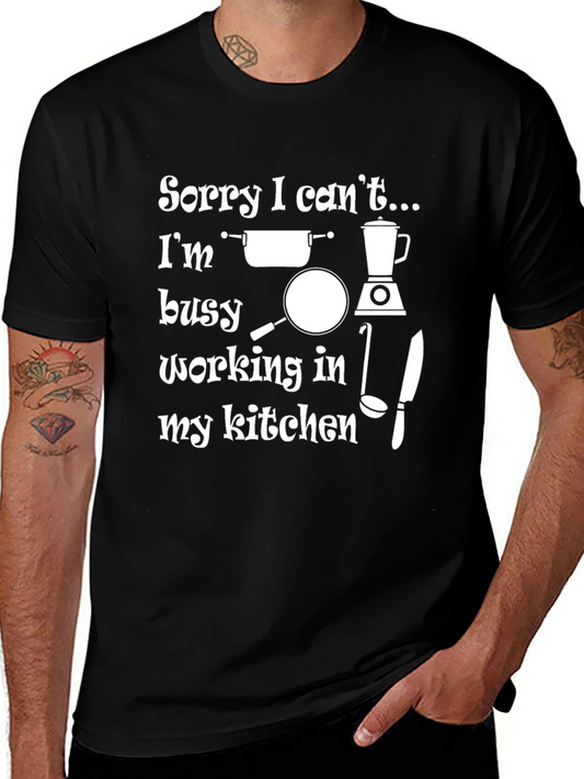Kitchen Lovers T-Shirt: Sorry I Cant...