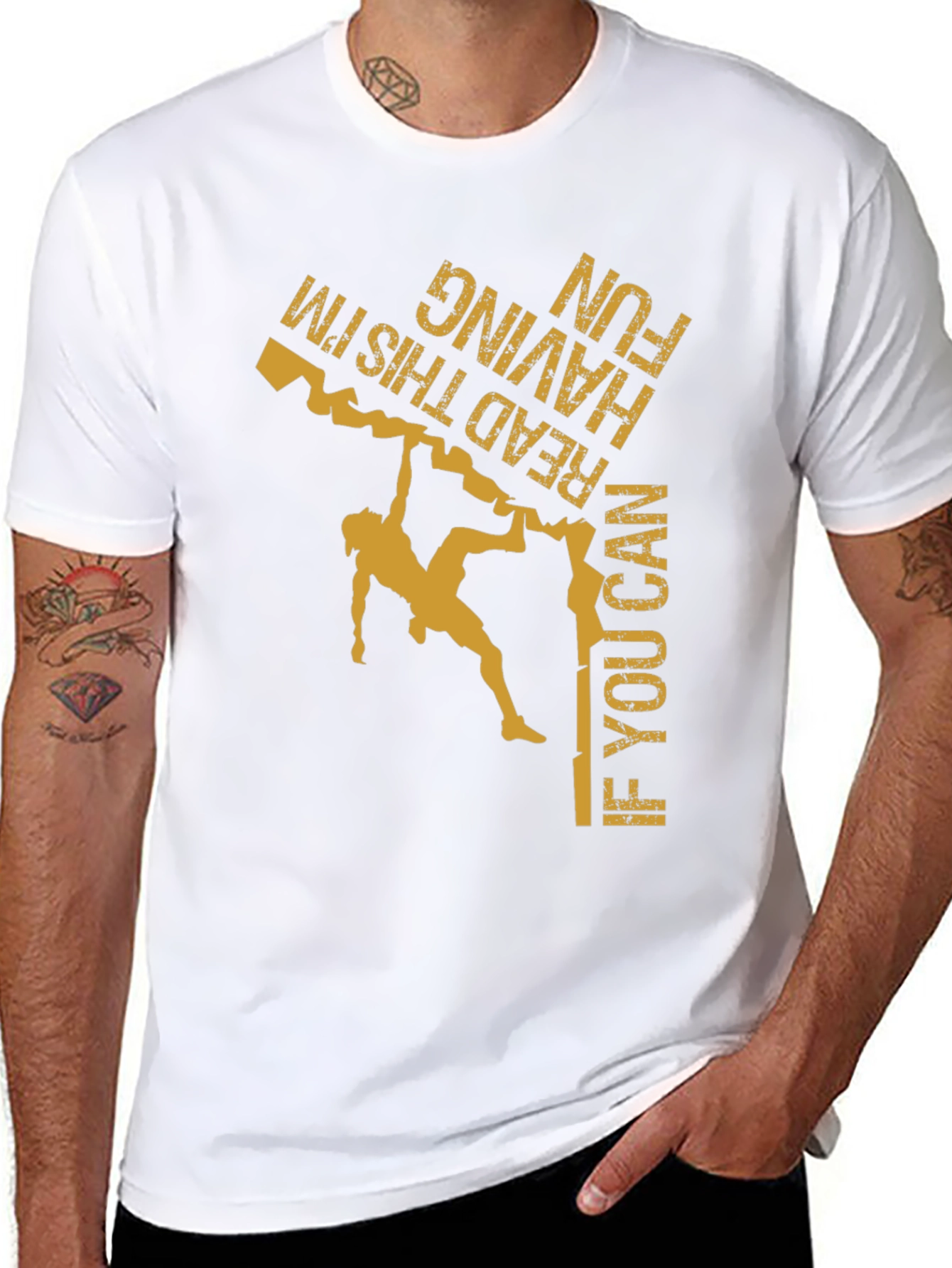 Read This Im Having Fun Climbing T-Shirt