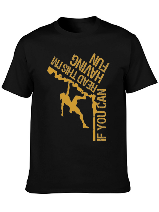 Read This Im Having Fun Climbing T-Shirt
