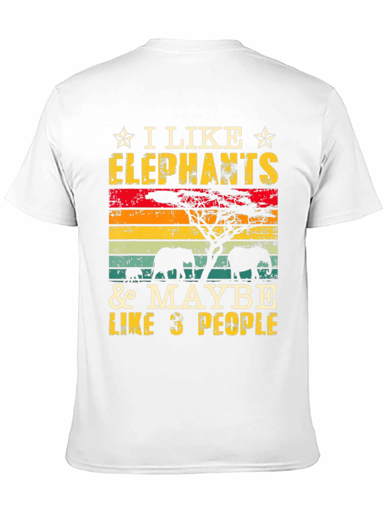 I Like Elephants Graphic T-Shirt