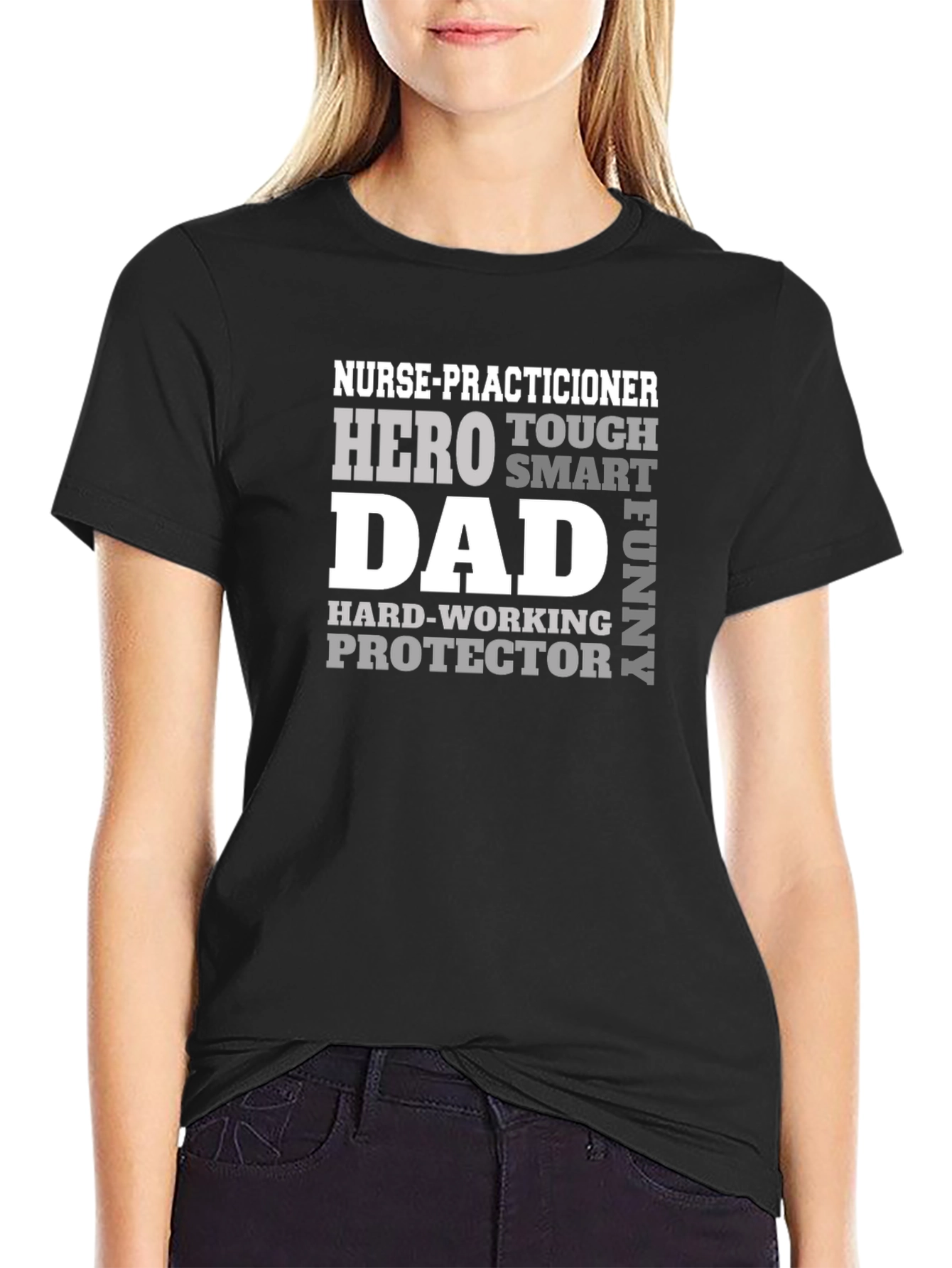 Nurse Practitioner Dad T-Shirt - Hero Protector